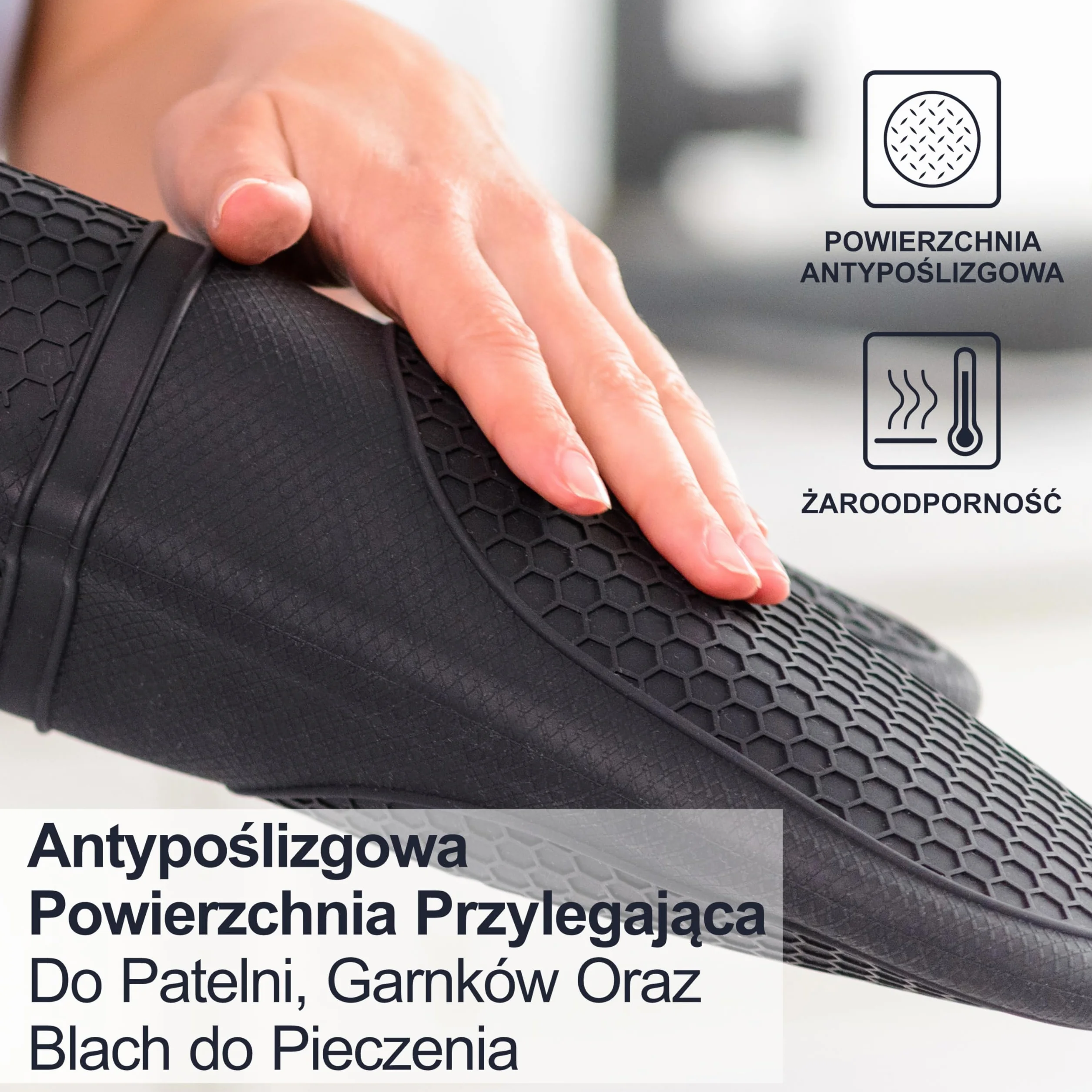 DEISS Pro Zestaw Silikonowych Rękawic Kuchennych Odpornych na Temperatury i Plamy, Rękawice do Grilla z Miękką Bawełnianą Podszewką, Wodoodporne, Bardzo Długie, Elastyczne, Grube Rękawice Kuchenne