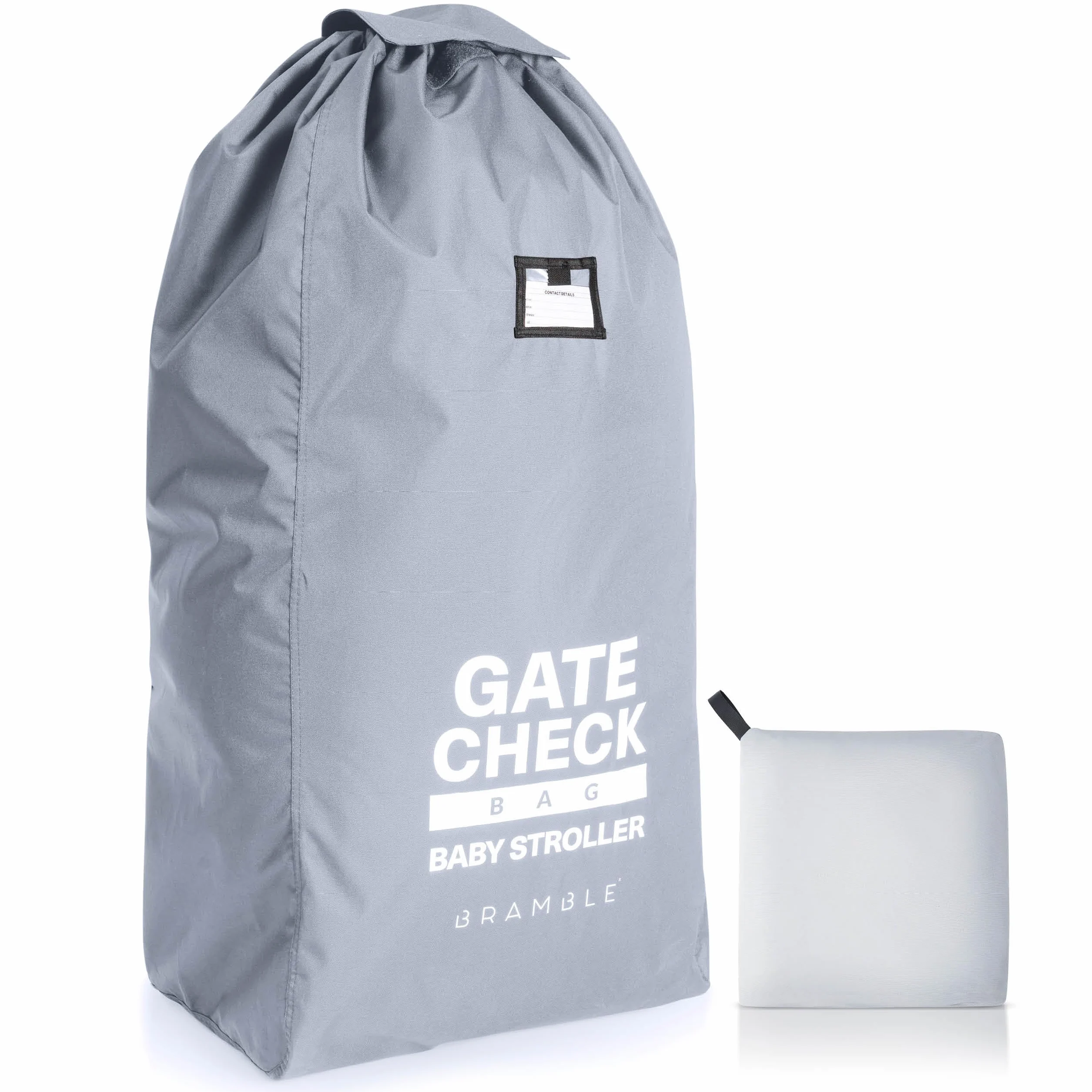 Bramble - XL Gate Check torba transportowa na wózek dziecięcy – podróż samolotem i przechowywanie – wytrzymała i wodoszczelna – duża 116 x 53 x 34 cm