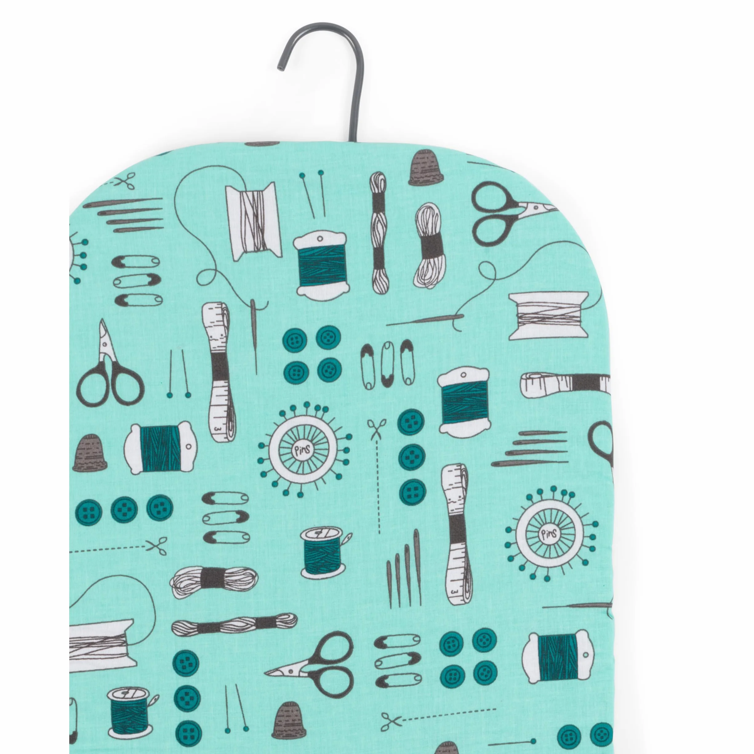 Beldray® LA023735SEW Deska do prasowania na blat, 73 x 31 cm, nadruk przedstawiający przybory do szycia