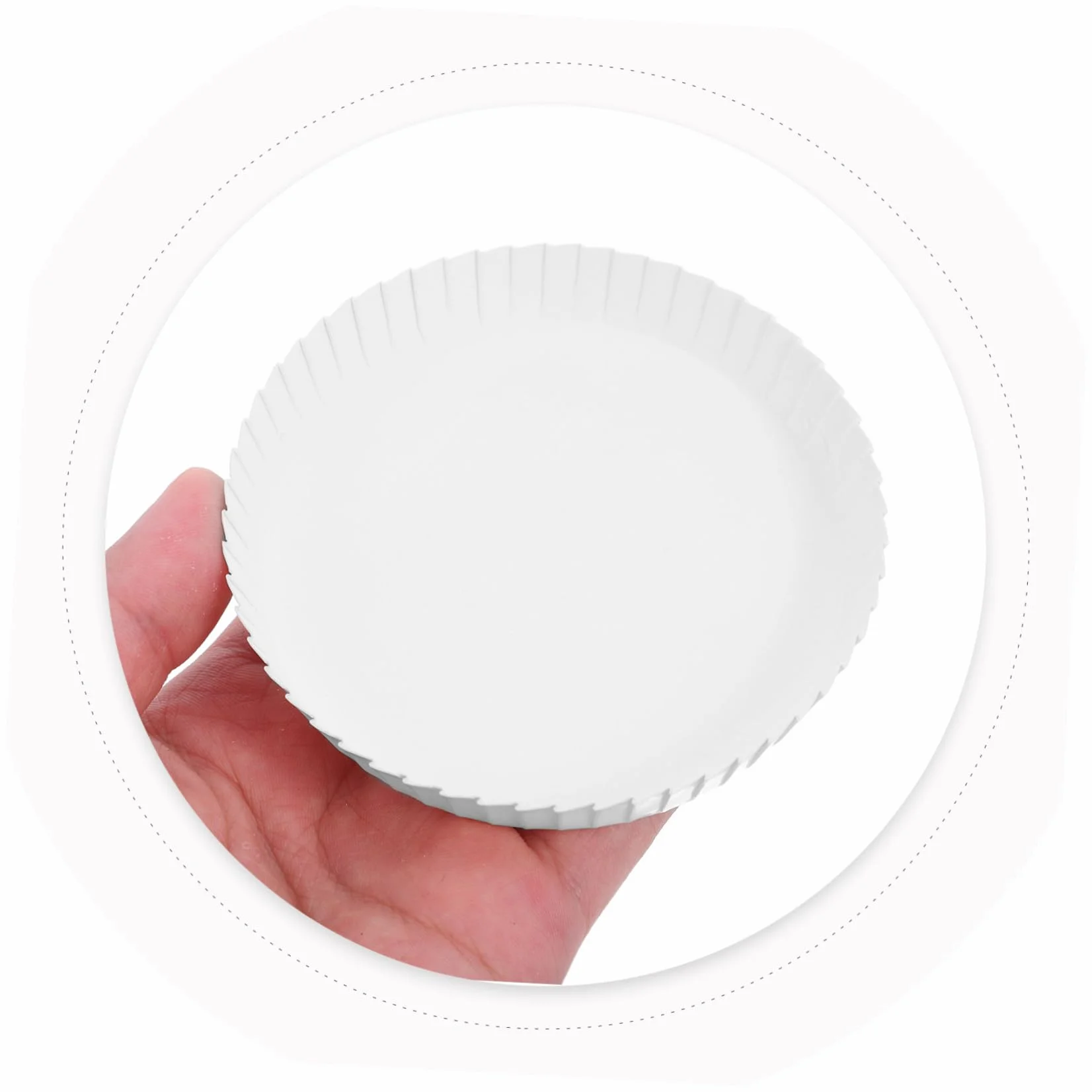 100 Szt Pokrywek Na Kubki Papierowych Pokrywek Na Szklanki