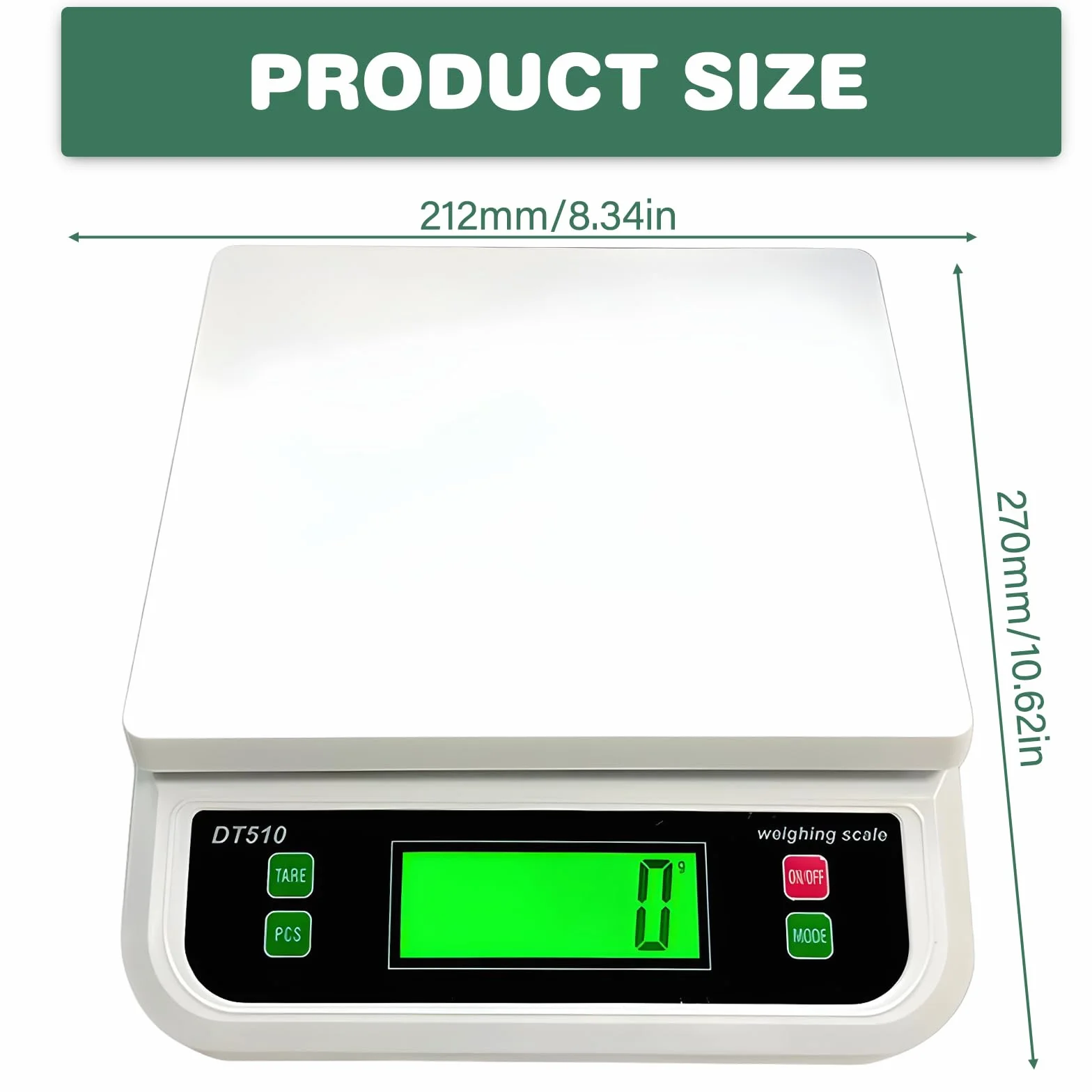 Waga kuchenna: 30 kg/1 g, cyfrowa waga kuchenna z wyświetlaczem LCD, waga cyfrowa z 6 jednostkami g/kg/lb/oz/tl/ct, waga precyzyjna z funkcją liczenia tary, waga do żywności do kuchni i sklepu