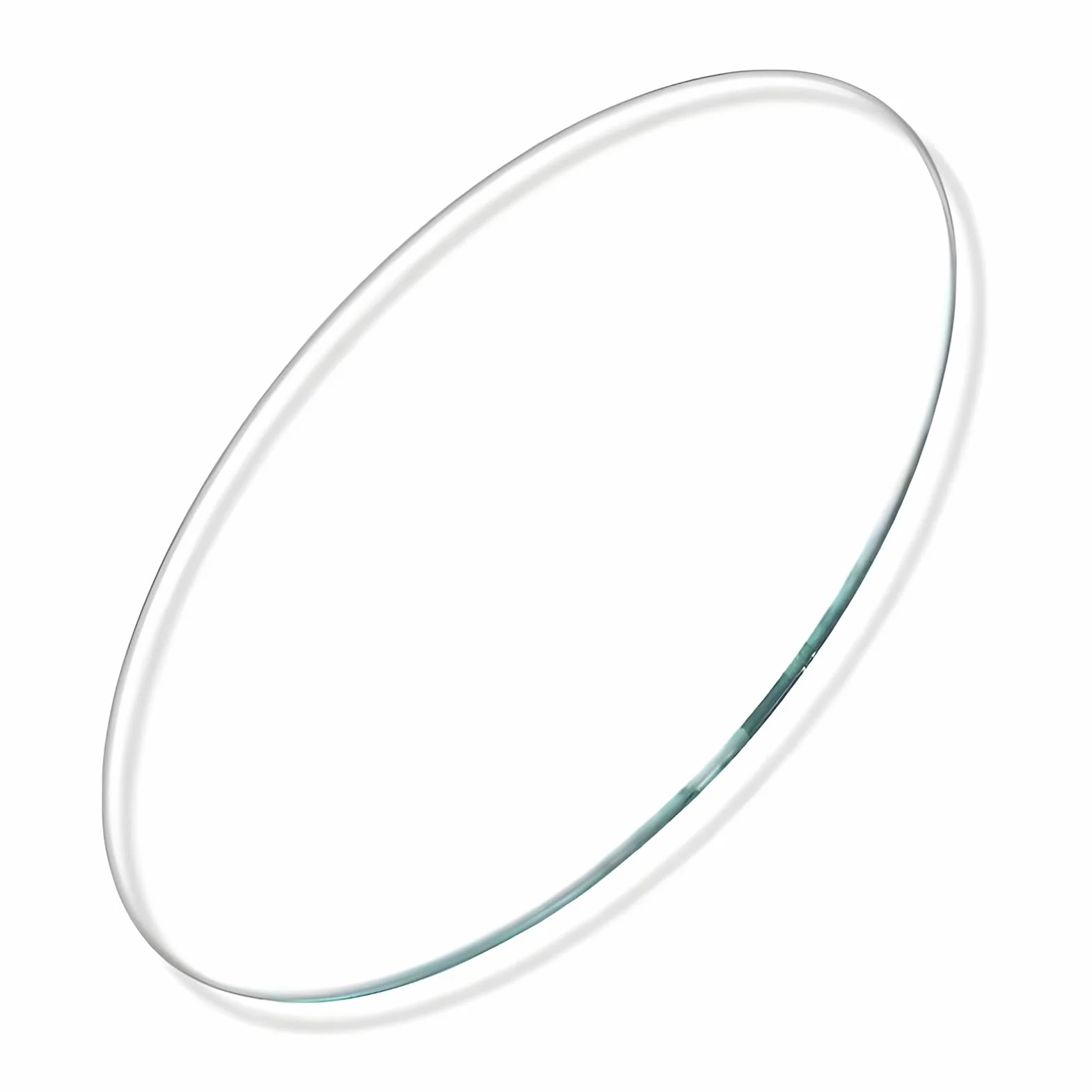 Okrągły blat ze szkła hartowanego, grubość 8 mm, wielofunkcyjny zamiennik stołów do jadalni kuchni i patio (98 cm) - i stylowa powierzchnia