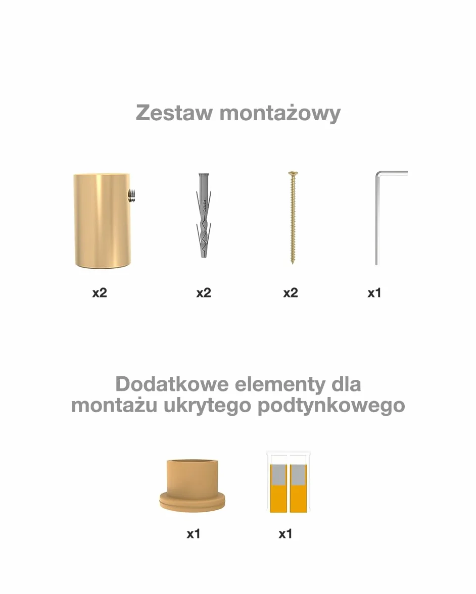 ELNA® Grzejnik łazienkowy elektryczny kolorze złotym PVD 100x46 cm, 125W – Suszarka na ręczniki ze stali nierdzewnej 304 z timerem i termostatem, IP44 – 4 ramion obrotowych 180°, montaż na ścianie