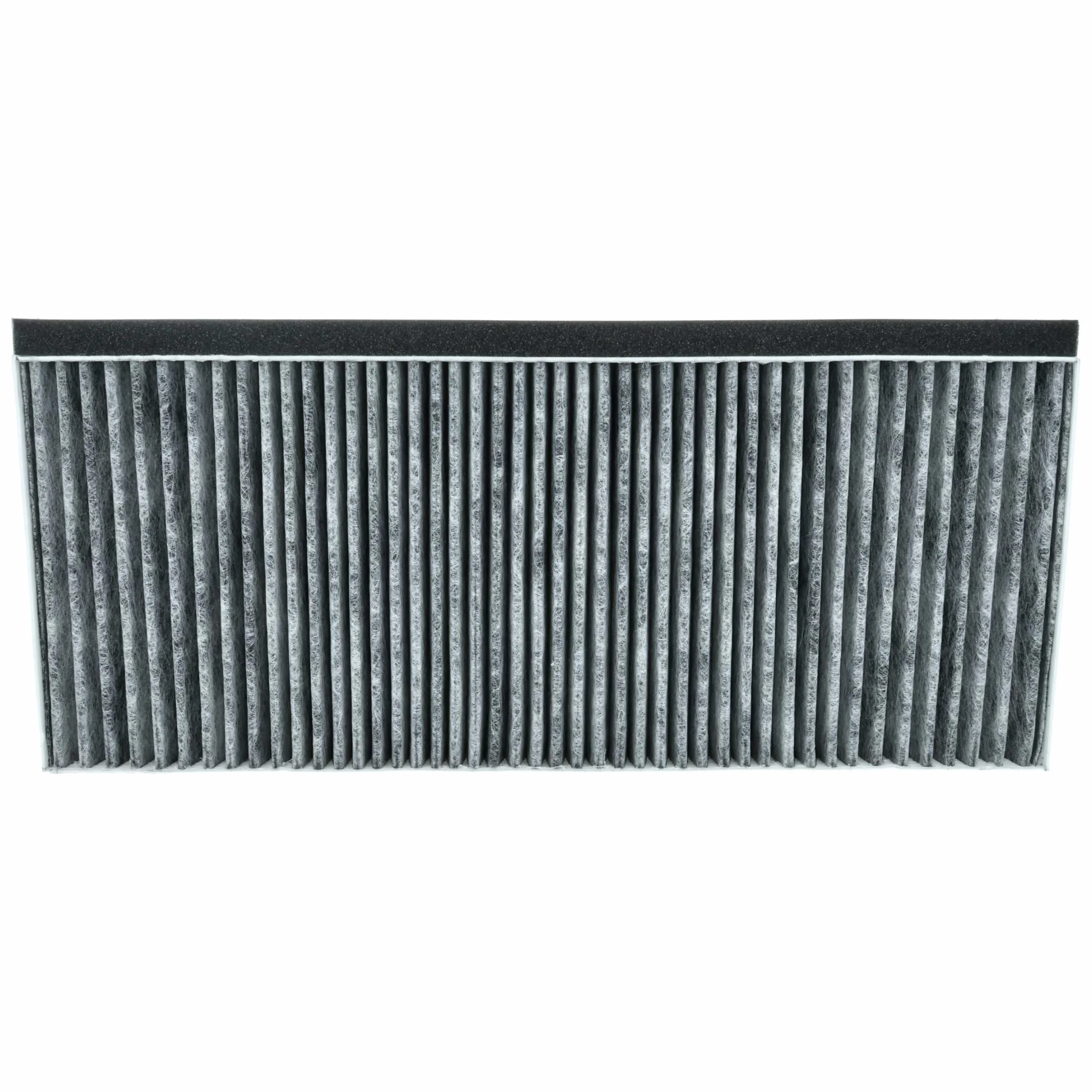 vhbw 2 x filtr z węglem aktywnym kompatybilny z Bosch DFM064W50, DFM064A52, DFM064W51, DFM064W50A, DFM064A51 okapy kuchenne - 45,5 x 20,0 x 2,3 cm
