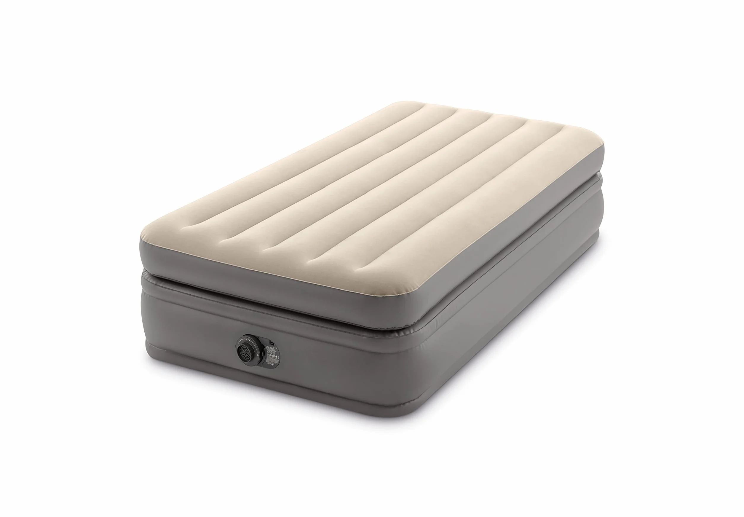 Intex 64162ND Materasso Dura-Beam Prime Comfort Singolo con Pompa Elettrica Incorporata 99x191x51 cm