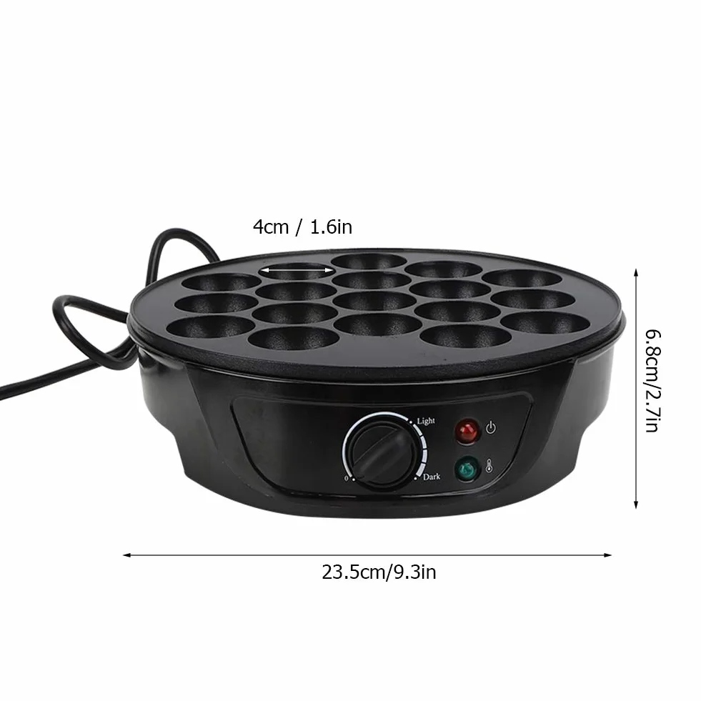 Takoyaki Maker, Domowa Maszyna Takoyaki Patelnie do Ciasta na Takoyaki Octopus Balls, Mini Pancakes Maker Elektryczna Blacha do Pieczenia Maszyna śniadaniowa Elektryczny Grill