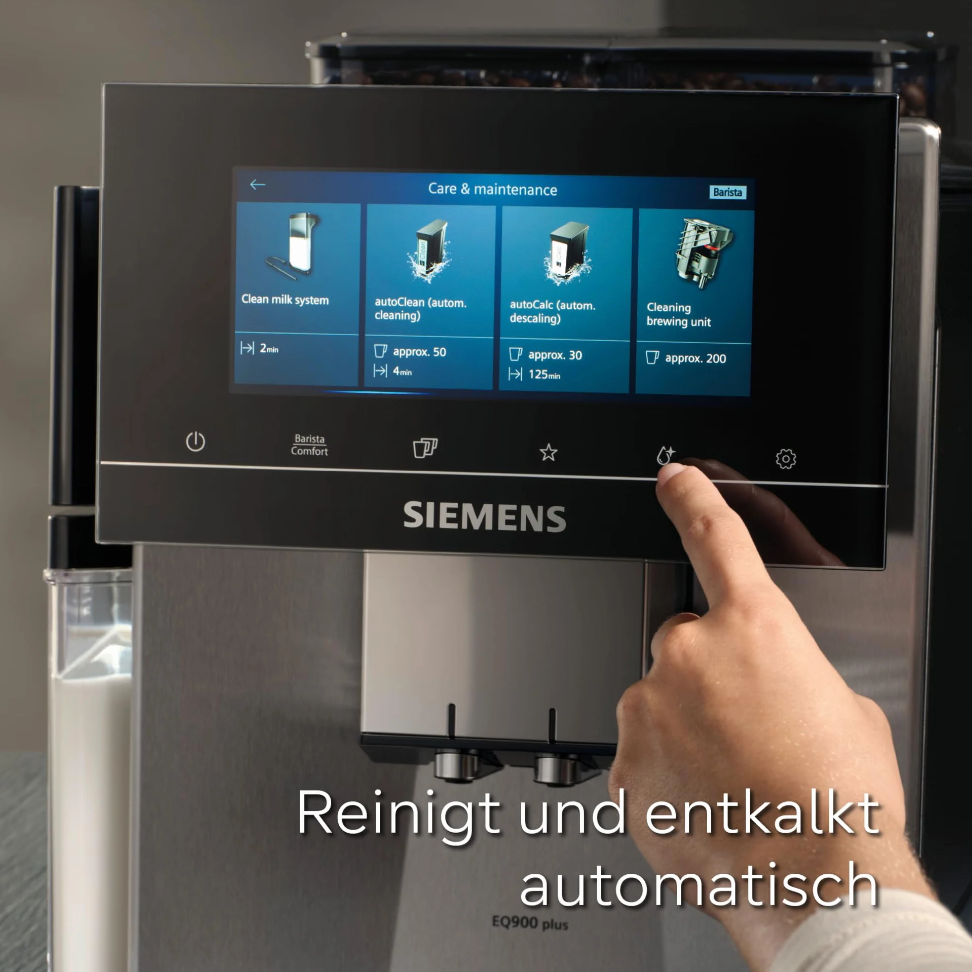 Siemens Wkład odkamieniający TZ800Z2 do ekspresów do kawy EQ900plus, zawartość wkładu odkamieniającego