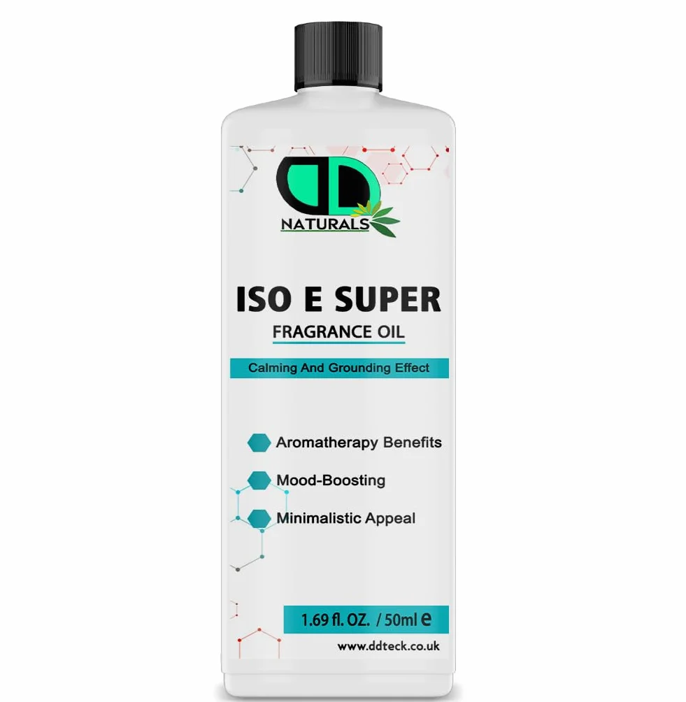 ISO E Super olejek perfumowany, 50 ml, zapach do domu, zapachy woskowe do produkcji świec, korzyści aromaterapeutyczne, olejki zapachowe i dyfuzory