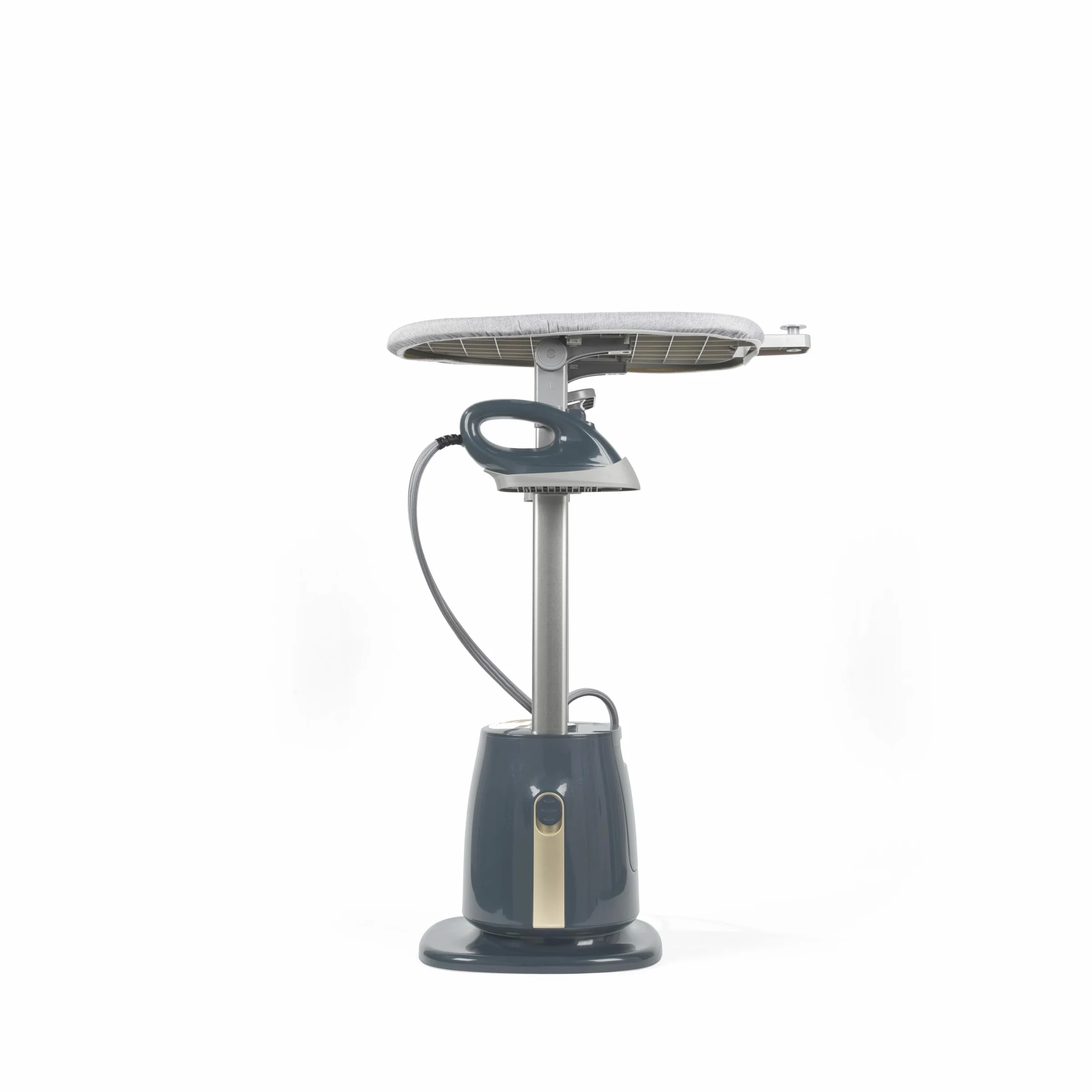 Beldray Pionowy parowar do odzieży i żelazko 2 w 1 ze zbiornikiem 1,5 l | 2180 W, technologia SureTemp, 5 ustawień pary, moc 45 g na minutę, płyta obrotowa z 3 pozycjami, drążki z regulacją wysokości