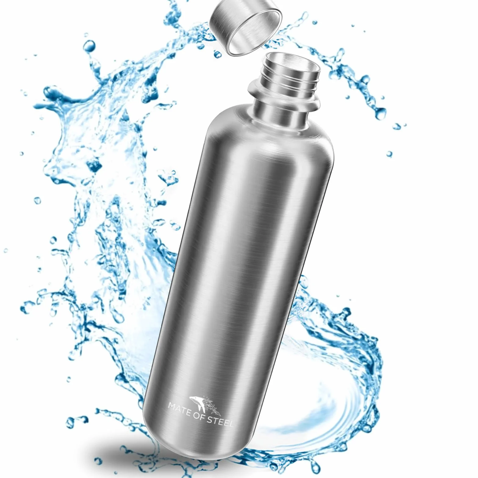Butelka ze stali nierdzewnej 1000 ml kompatybilna z Sodastream Easy & Duo