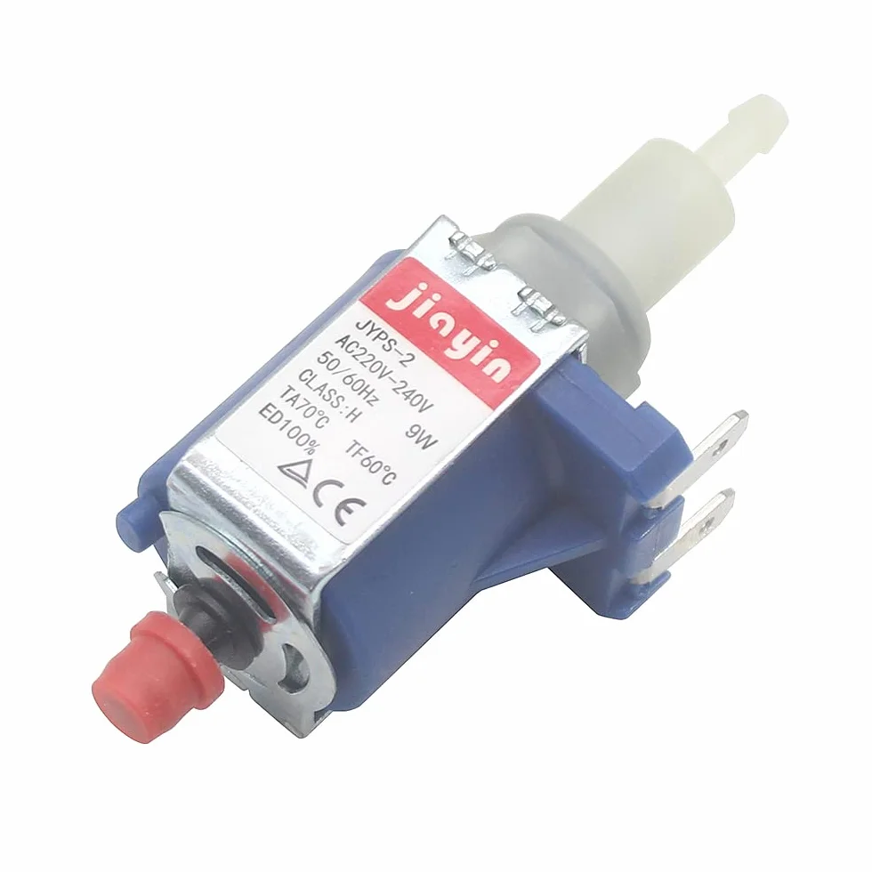 JIAYIN JYPS-2 AC 220 V-240 V 9 W 50 Hz oryginalny tłok pompa ssąca wodę pompa elektromagnetyczna do żelazka elektrycznego, maszyny wiszącej, mopa parowego itp