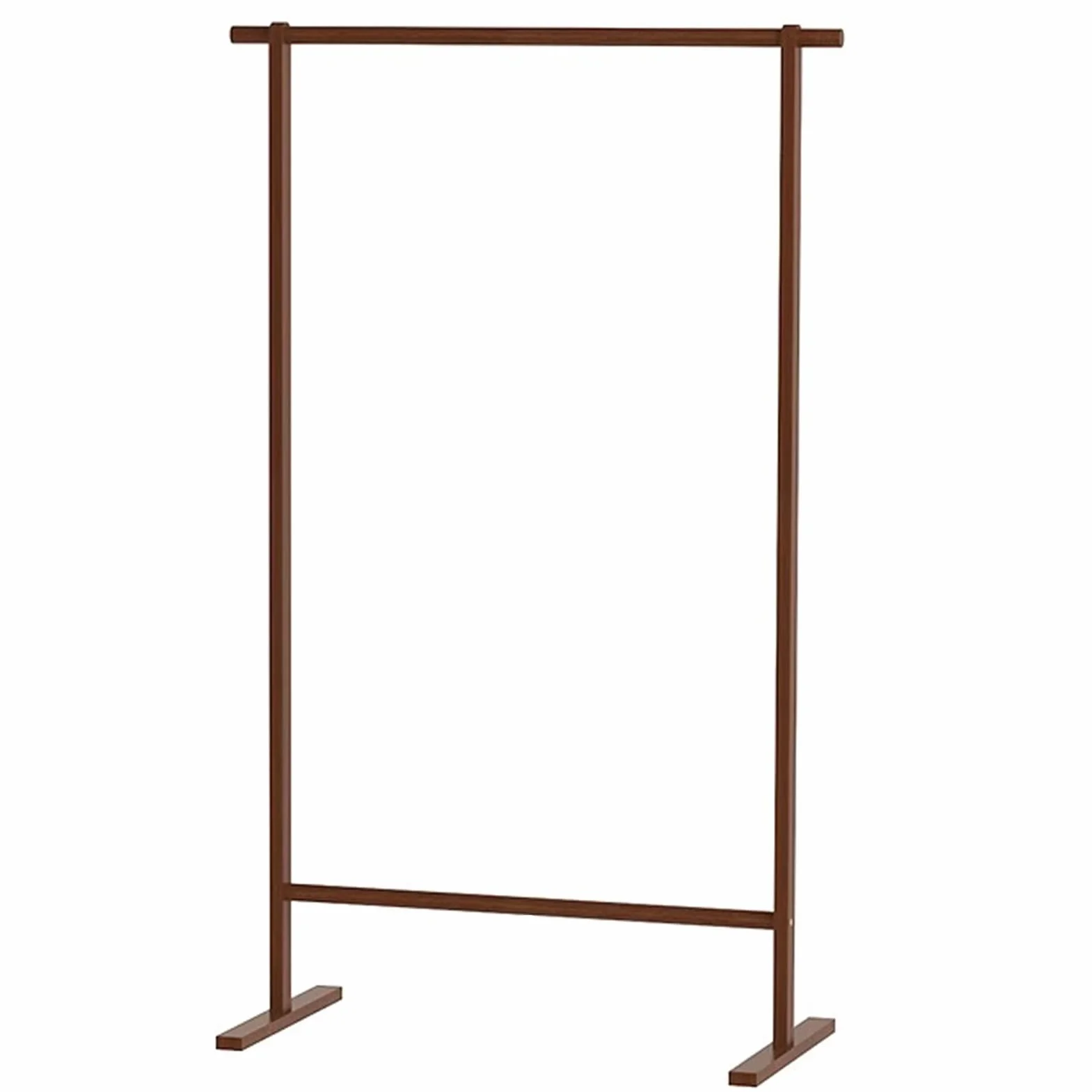 Wieszaki na ubrania Osioł Wolnostojący Solidny Drewniany Wieszak Z 2 Hakami, Nowoczesny I Prosty Wieszak Na Ubrania, Wieszak Na Ubrania O Dużej Pojemności Do Spania (Size:95X45X153CM, Kolor: orzech)