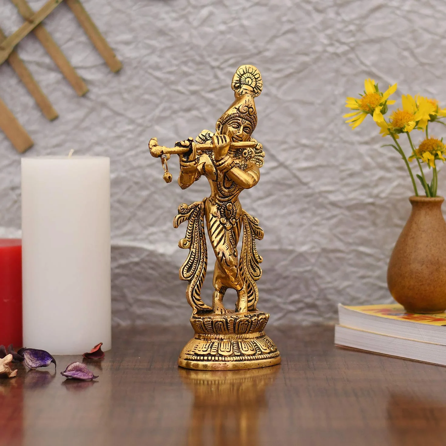 Collectible India Figurka bożka Pooja i prezent (zestaw 1 szt.)