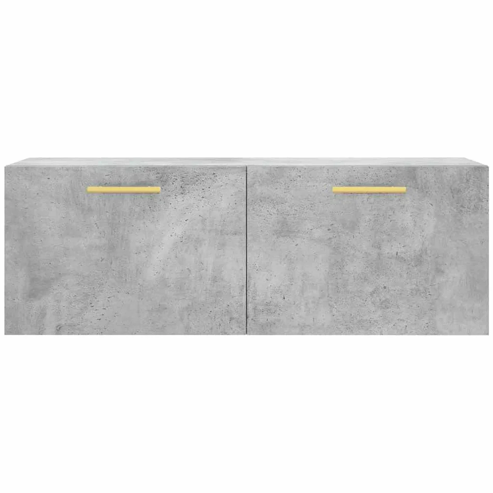 vidaXL Szafka wisząca szarość betonu 100x36,5x35 cm