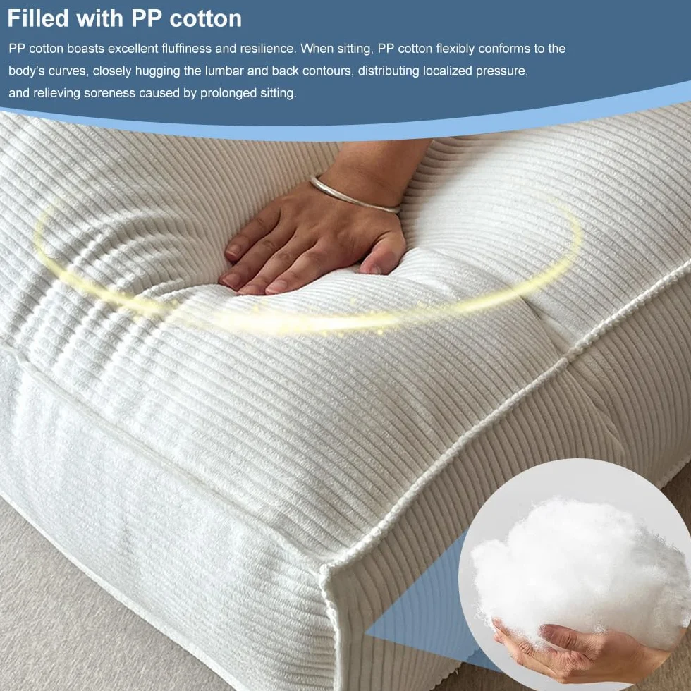 Duża różowa poduszka podtrzymująca plecy 70 x 55 x 18 cm do łóżka i sofy Ergonomiczna poduszka do czytania, podparcie lędźwiowe, wygodne oparcie, idealne do relaksu i czytania.