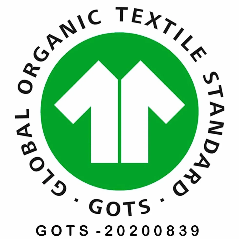 COTTON ARTean Komplet pościeli z bawełny organicznej, beżowy, 105 x 190/200 cm, 100% bawełna organiczna.