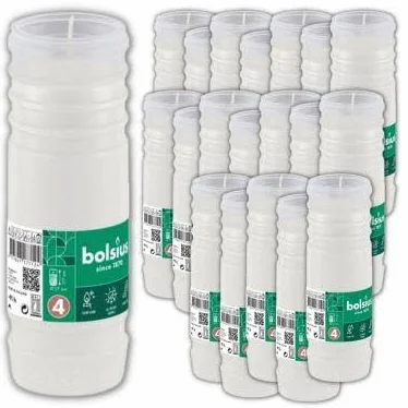 Wkład do zniczy Bolsius RP4 91H (wys. 177 mm) x 20 sztuk