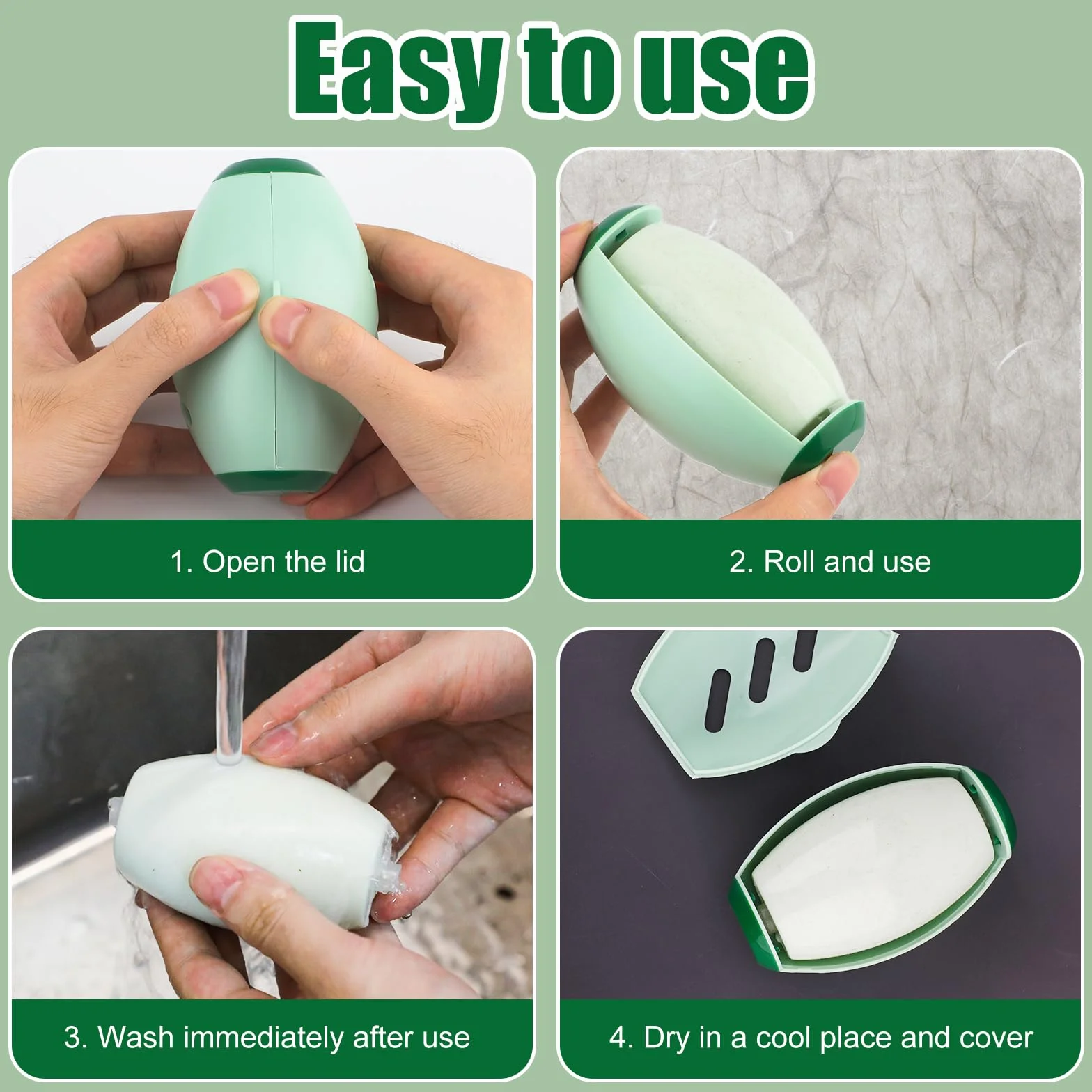 Walek do Usuwania Klaczków Wielokrotnego Uzytku Zmywalny Kompaktowy Przenosny