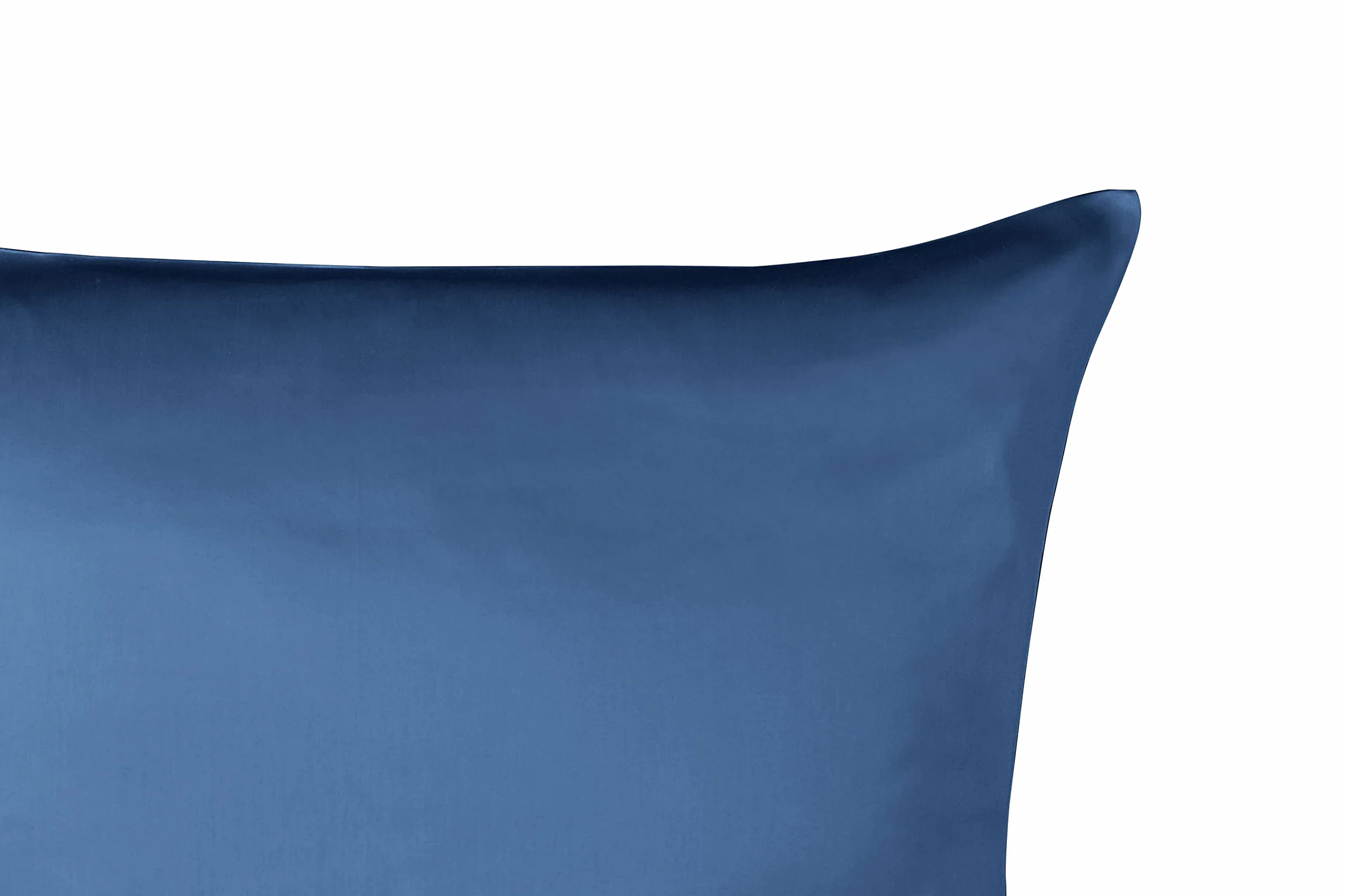 Zestaw pościeli z bawełny satynowej klasy premium, poszewka na kołdrę 135 x 200 cm, poszewka na poduszkę 80 x 80 cm, 100% bawełna, niebieska