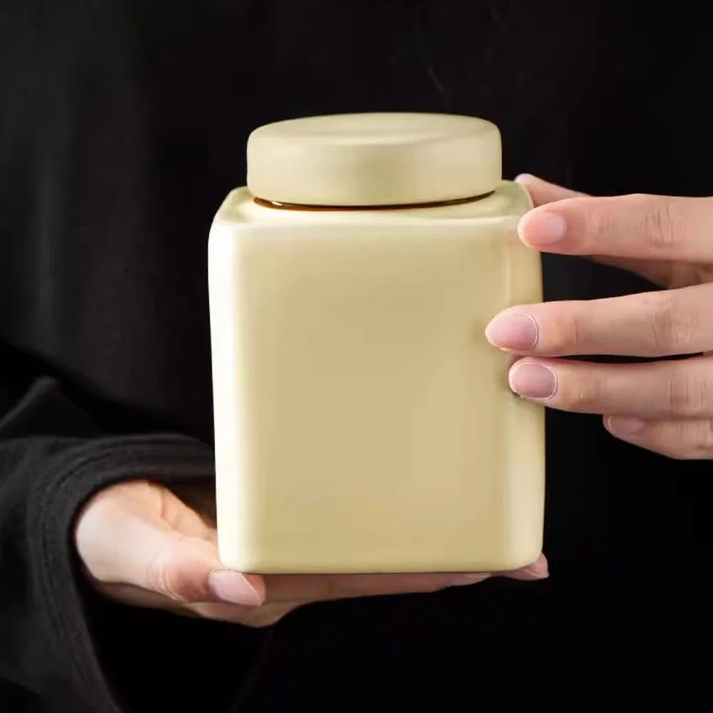Pojemnik na herbatę puszki na herbatę przechowywanie w gospodarstwie domowym zamknięte puszki Pu'er czarna herbata zielona herbata Tieguanyin luźne puszki do przechowywania herbaty słoik do