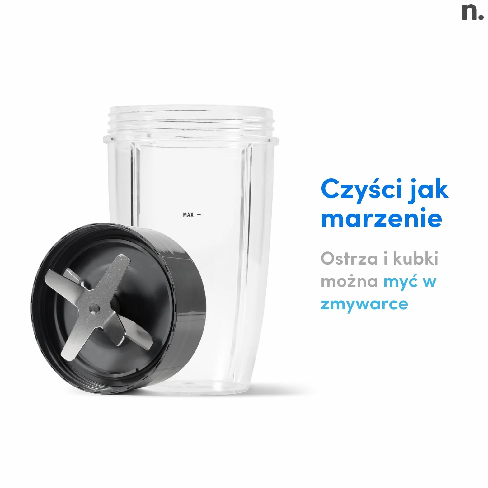 Nutribullet Pro 900, blender elektryczny, rozdrabniacz, blender do smoothie, wielofunkcyjny rozdrabniacz, zlewka 700 ml, NB904CP