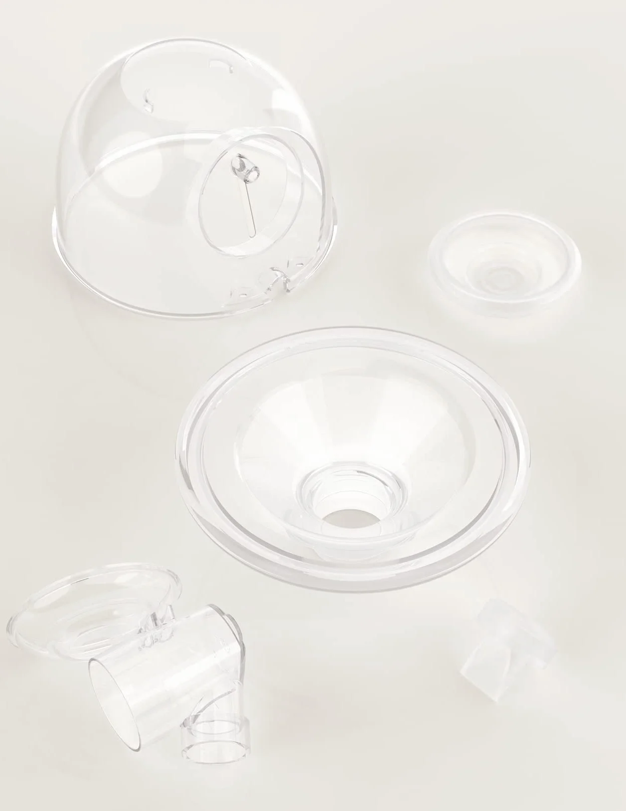 Momcozy Kompletny zestaw kolektorów do odciągania mleka do Momcozy S9 Pro/S12 Pro, NIE do S9/S12 Oryginalne akcesoria zamienne do laktatora S9 Pro/S12 Pro (180 ml, z kołnierzem z pojedynczą uszczelką