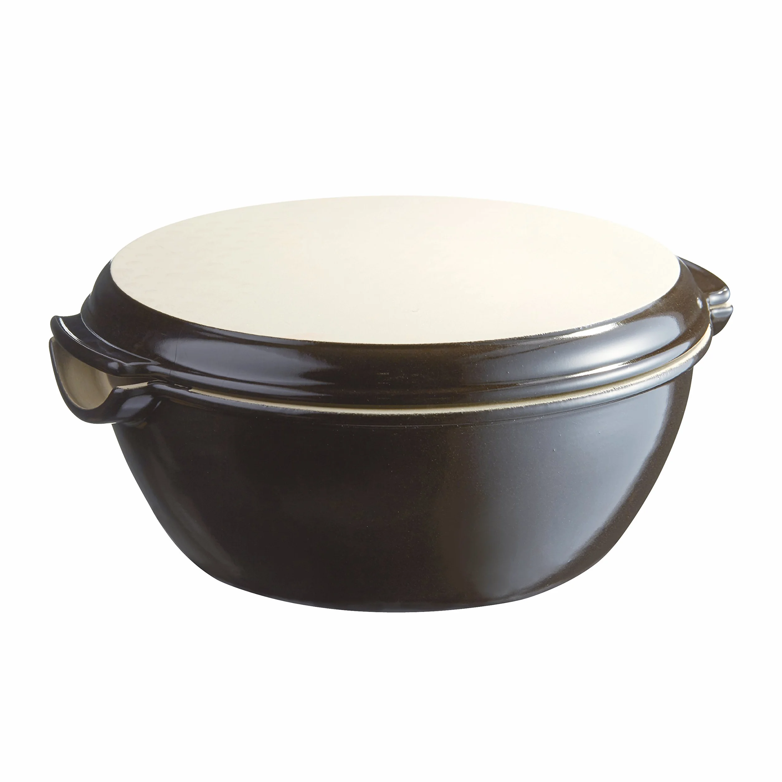 Emile Henry Forma Do Pieczenia Chleba, Ceramika, Grafitowy, 32,5 x 30 x 15 cm
