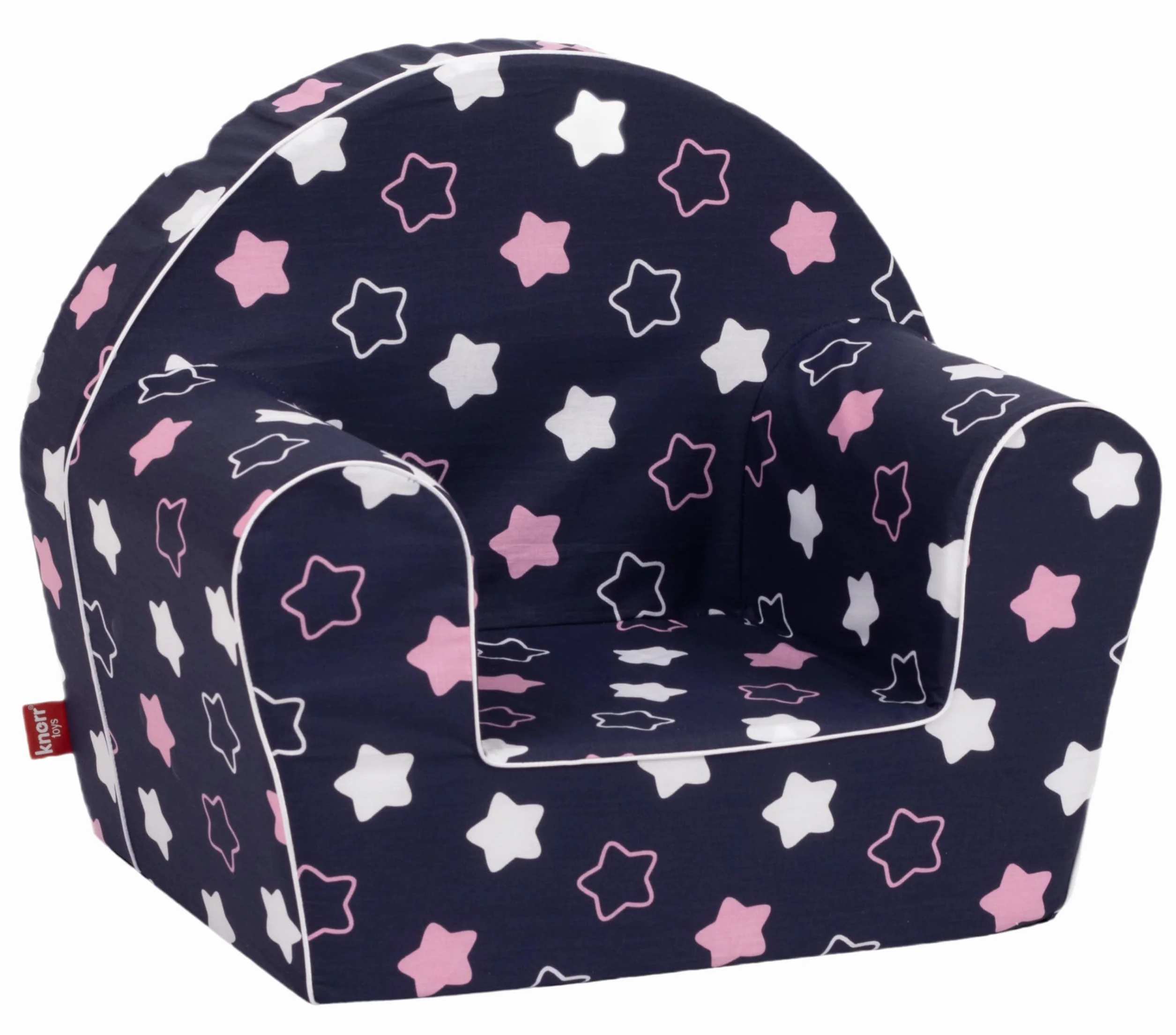 Knorrtoys 74032 krzesło dziecięce Star Blue Pink