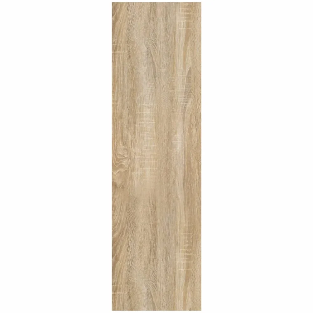 Regał na książki, ścianka działowa, dąb sonoma, uniwersalny regał na książki, regał biurowy do biura, 100 x 30 x 103 cm