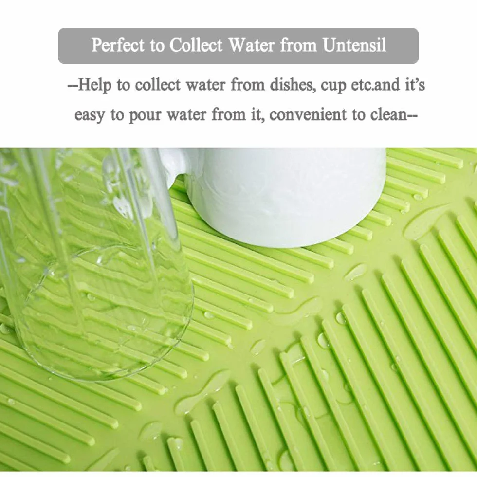 Mata Premium Heat Resistant Tableware Dishwasher Durable Cushion Pad Podkładka na stół obiadowy Podkładka-Szara_Mała,Podkładki pod gorące naczynia(Grey,L)