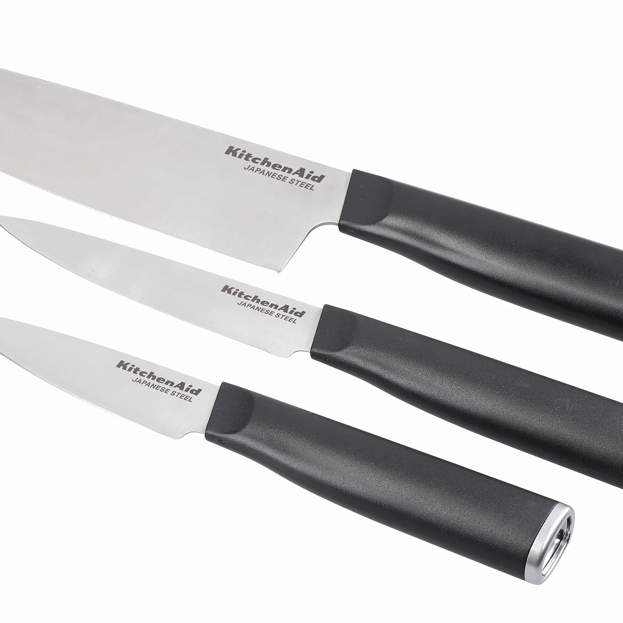 KitchenAid Classic Zestaw 3 noży kuchennych, ostra japońska stal 420J2
