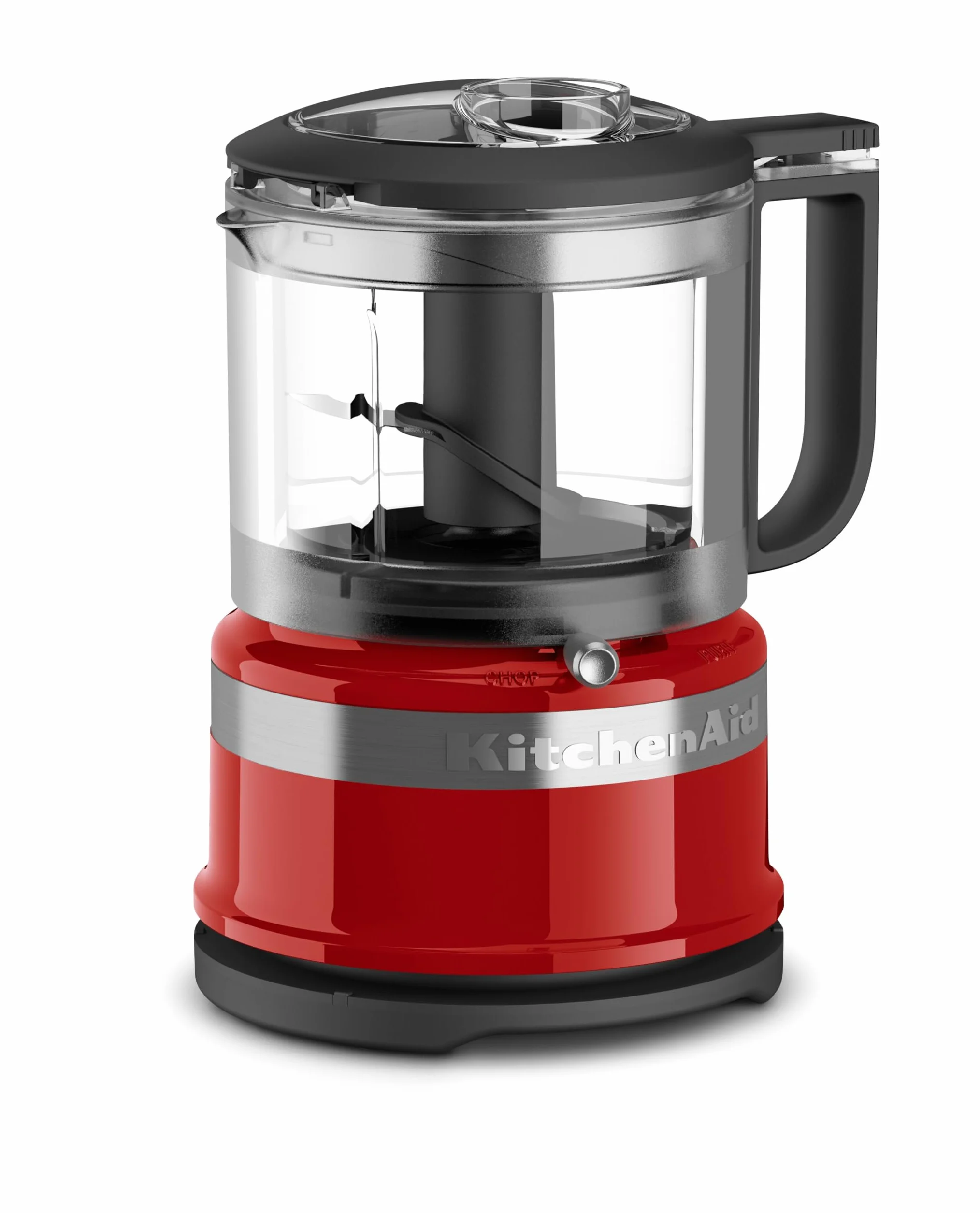 KitchenAid 5KFC35616 EER, Mini robot kuchenny, doskonały do ​​siekania, przygotowywania dressingów i sosów, Empire Red, 830ml