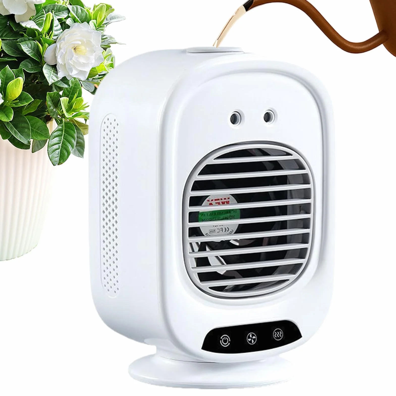 Przenośny klimatyzator wentylator Niski Poziom Hałasu, Ładowalny przez USB, | Mały przenośny klimatyzator Do Użytku W Kuchni Sypialni Samochodu Akademika Biura Podróży