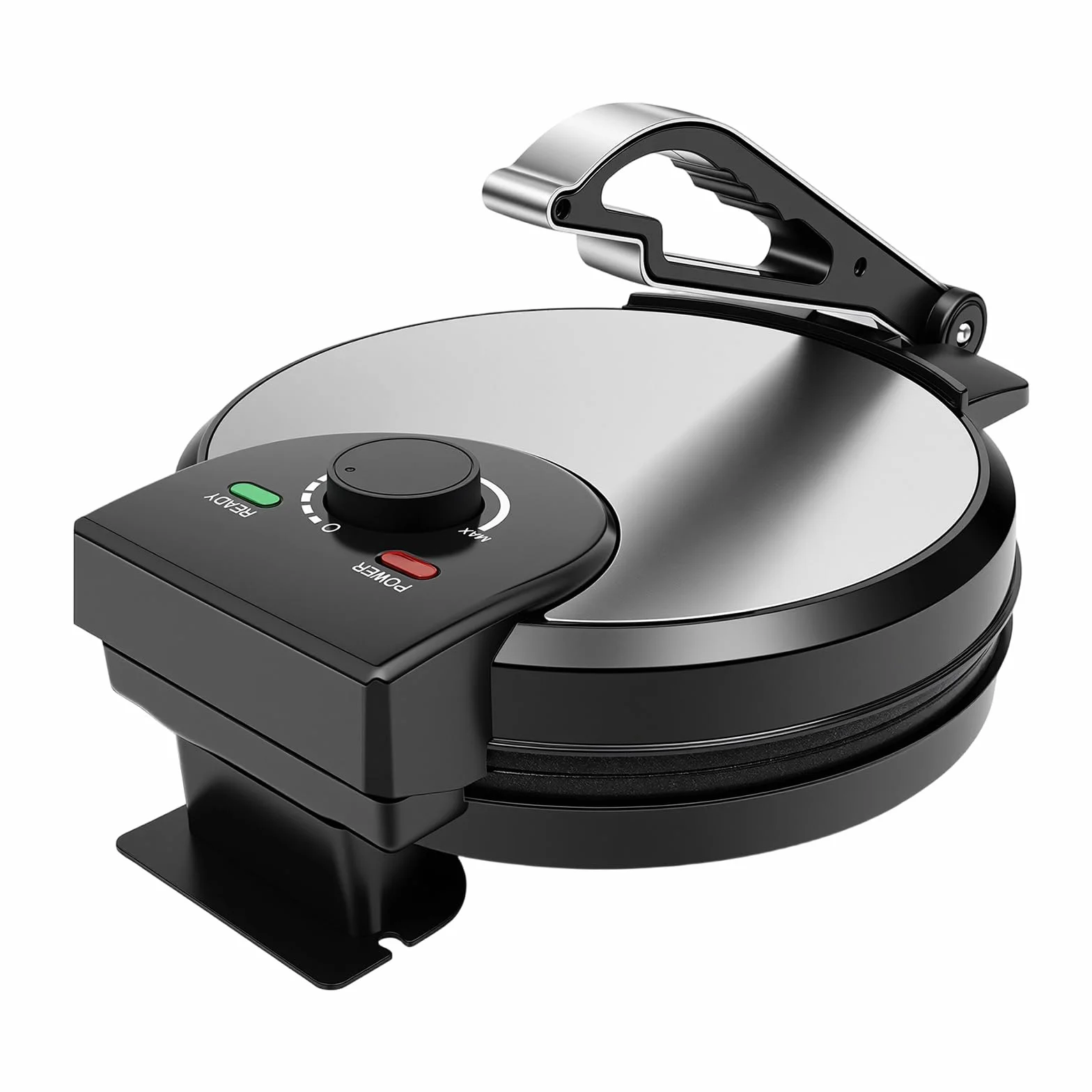 Roti Maker elektryczna prasa do ciastek chapati tortilla, dwustronne ogrzewanie, stal nierdzewna, do smakołyków, tortilli, chleba pita 1200 W