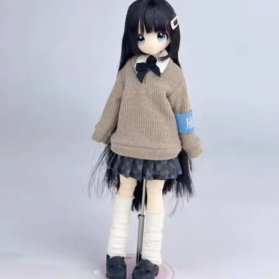 niannyyhouse BJD Blind Box Figurki, seria Denpa Girl, manekin z przegubem kulowym z ubraniem, figurka kolekcjonerska (1 szt.)