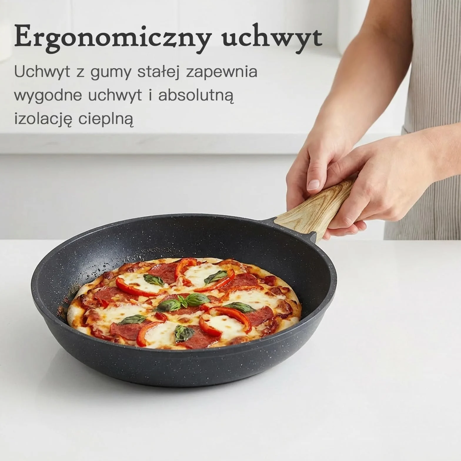 GiPP Zestaw Garnków i Patelni z Nieprzywierającą Powłoką – 17 Elementów Indukcja Zestaw Garnków, Nietoksyczny Zestaw Kuchenny, Zestaw Patelni Odpowiedni do Różnych Rodzajów Kuchenek