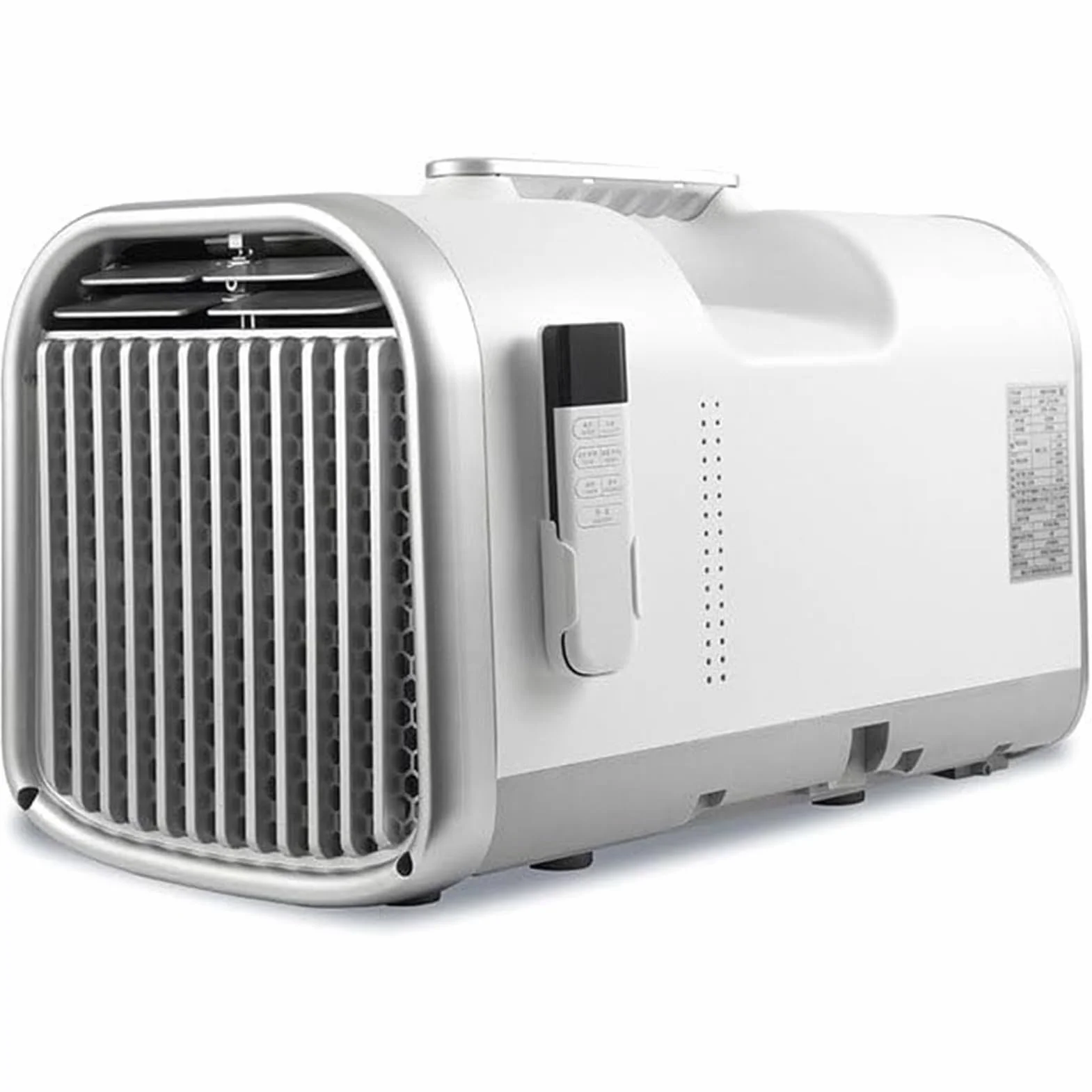 Przenośna klimatyzacja, mini klimatyzator, 4 w 1: zimno, wentylator, osuszanie i tryb uśpienia 42 dB dla samochodów kempingowych sklepów ciężarowych i małych pomieszczeń