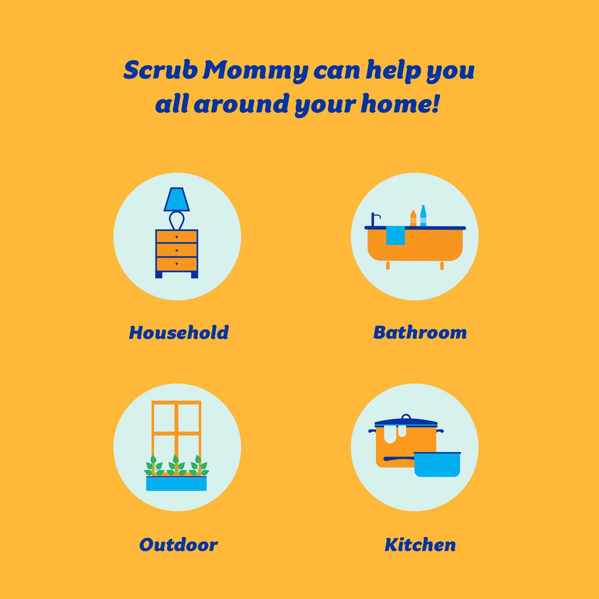 Scrub Daddy Scrub Mommy gąbka do mycia naczyń - wielokrotnego użytku zmywalna gąbka do kuchni i łazienki, akcesoria domowe, gąbka do skrobania Flextexture, produkty i akcesoria do czyszczenia, zestaw