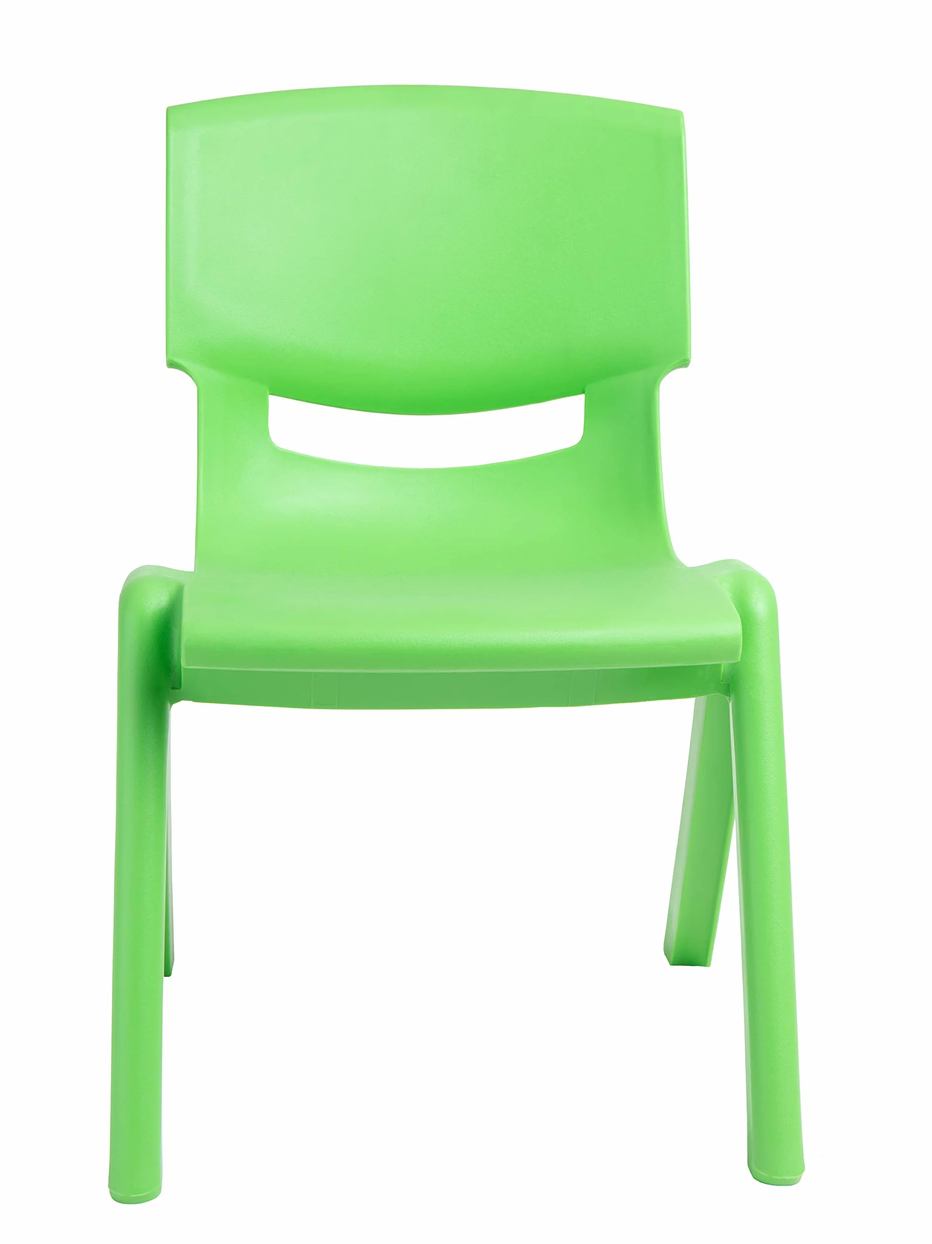 Bieco 0400002 krzesło dziecięce z tworzywa sztucznego można układać w stos, ok. 53 x 33 x 28 cm, zielone