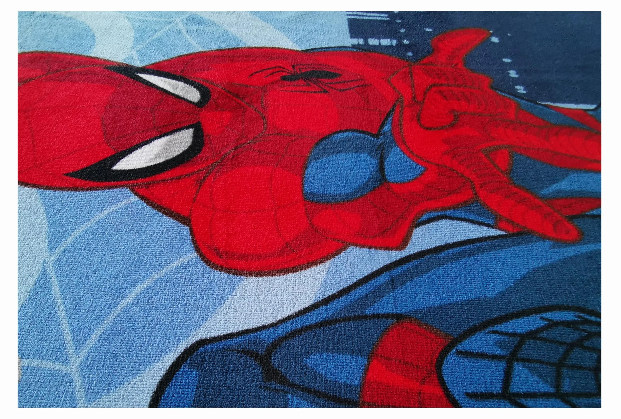 Jerry Fabrics Dziecięcy ręcznik kąpielowy, ręcznik plażowy, ręcznik kąpielowy dla chłopców, 100% bawełna, 70 x 140 cm (Spiderman)