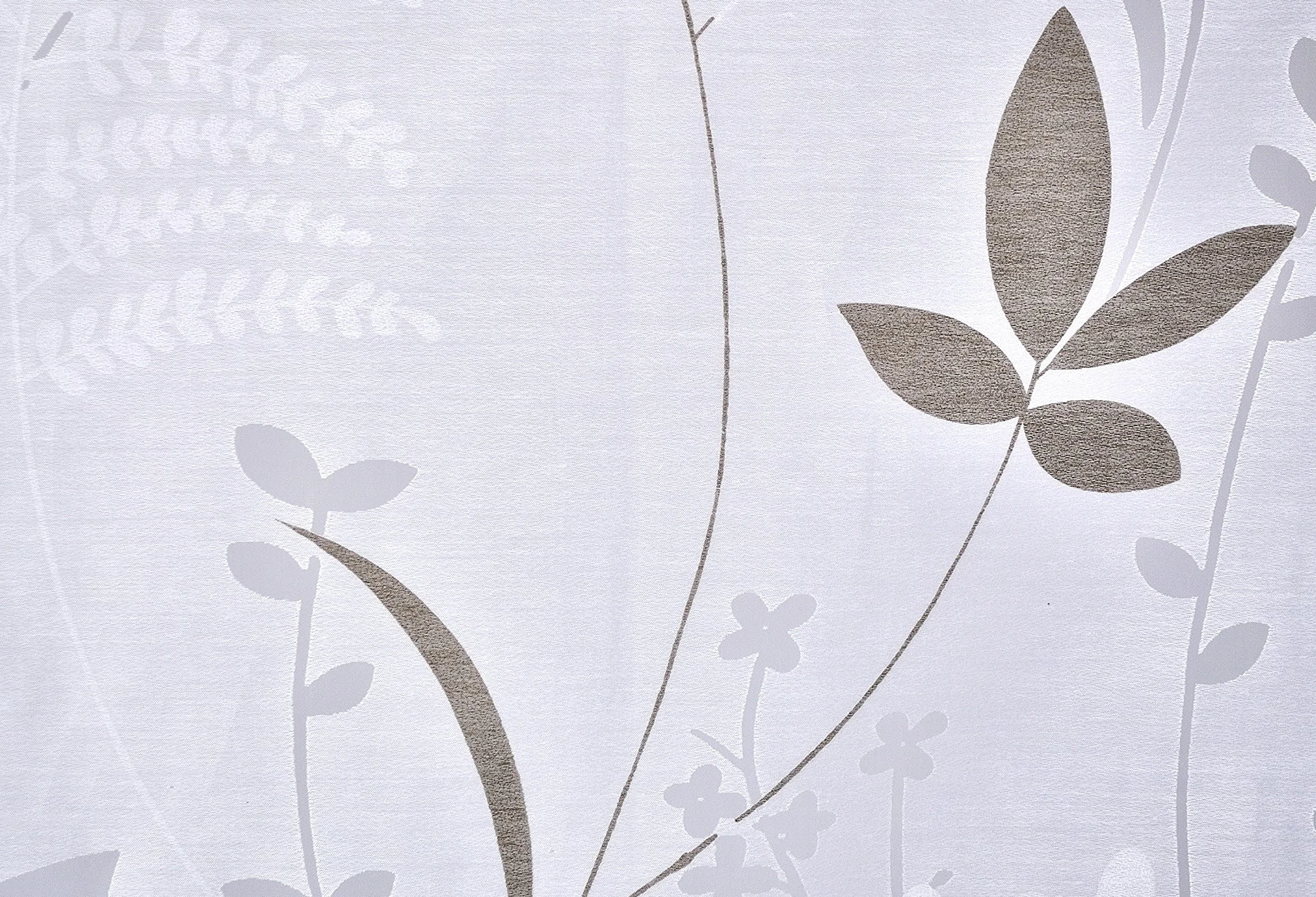 Roleta rzymska Dandelion, biała, naturalna, szarobrązowa (taupe), 80 x 140 cm
