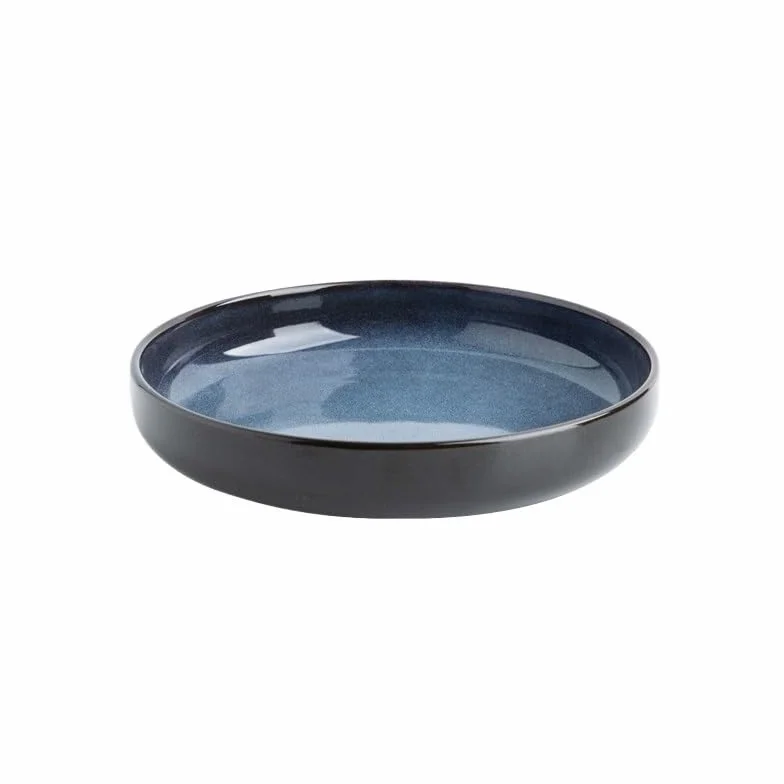 Ceramiczne talerze obiadowe, głębokie, okrągłe naczynie do serwowania kuchni zachodniej, restauracji i domowej kuchni, idealne do owoców i przekąsek, elegancka zastawa stołowa do jadalni