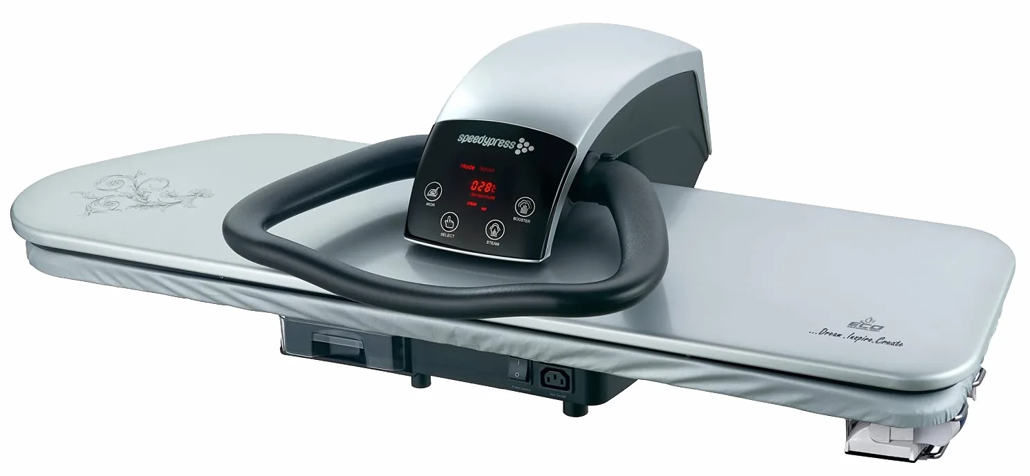 Speedypress Prasowanie parowe 101HD-Silver Heavy Duty Professional 101 cm ze stojakiem