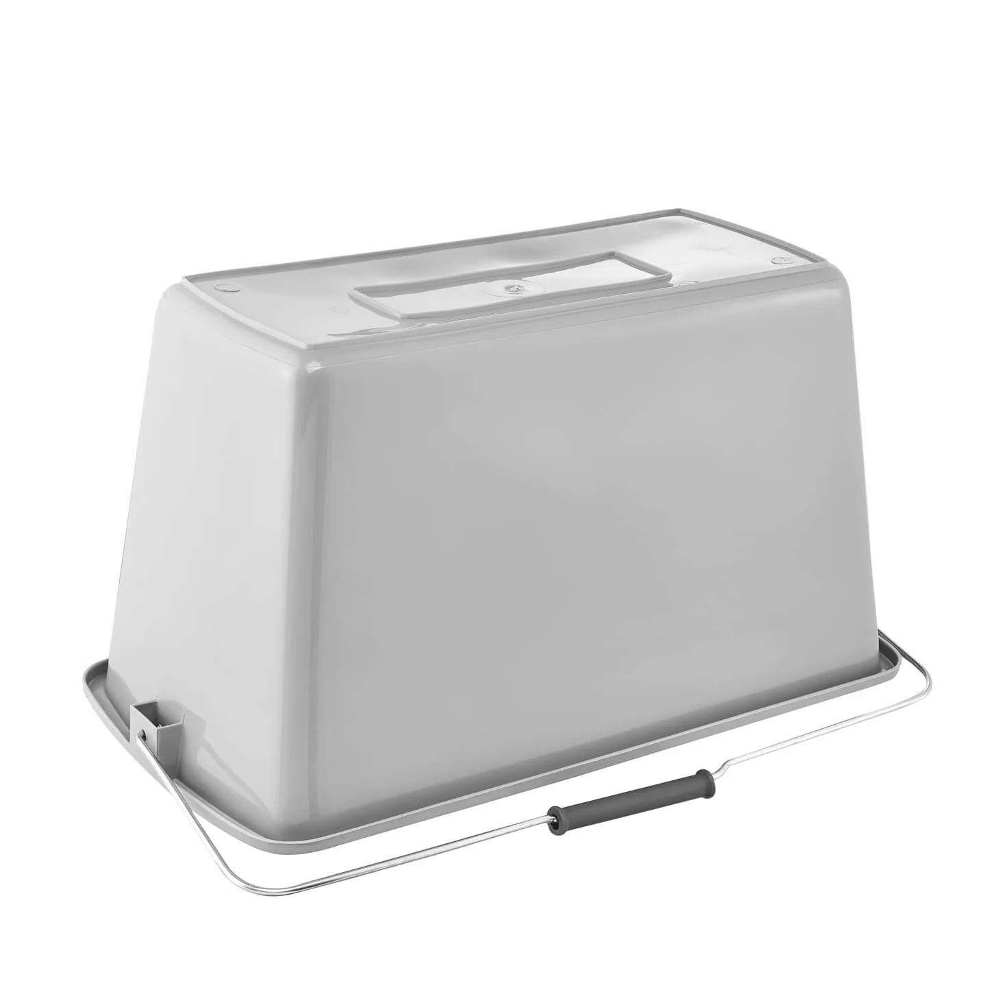 Keeeper Wiadro do czyszczenia gięte, 13 l, prostokątne, polipropylen, 42 x 22 x 22,5 cm, Nordic Grey