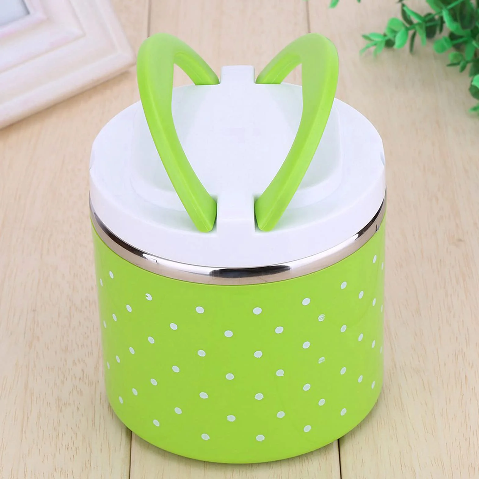 Pojemnik Termiczny na Jedzenie 630 ml ze Stali Nierdzewnej, Lunch Box Utrzymujący Ciepło dla Dorosłych i Dzieci, Szczelny Pojemnik na Posiłki, Przenośny Termos Obiadowy do Szkoły i Pracy