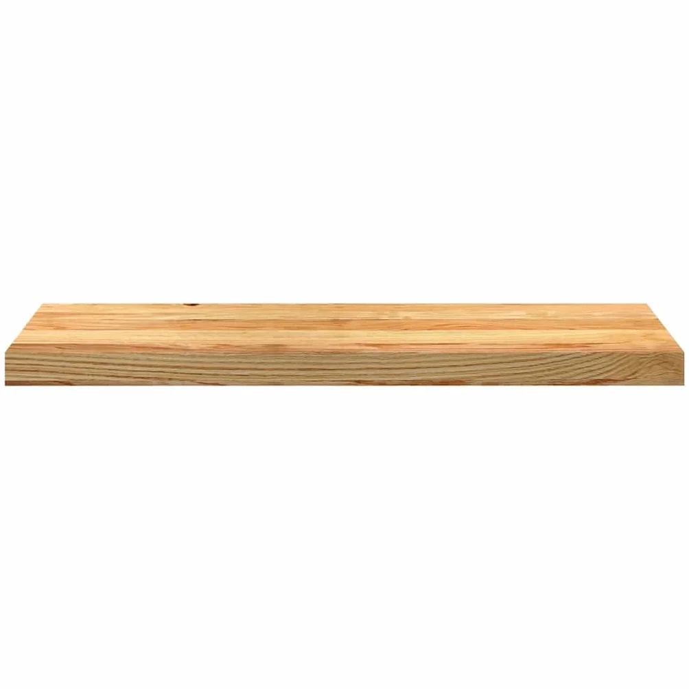 Générique Stopnie schodowe wewnętrzne 2 szt. z litego dębu 80x30x2 cm jasnobrązowe, uniwersalne stopnie na schody i parapet
