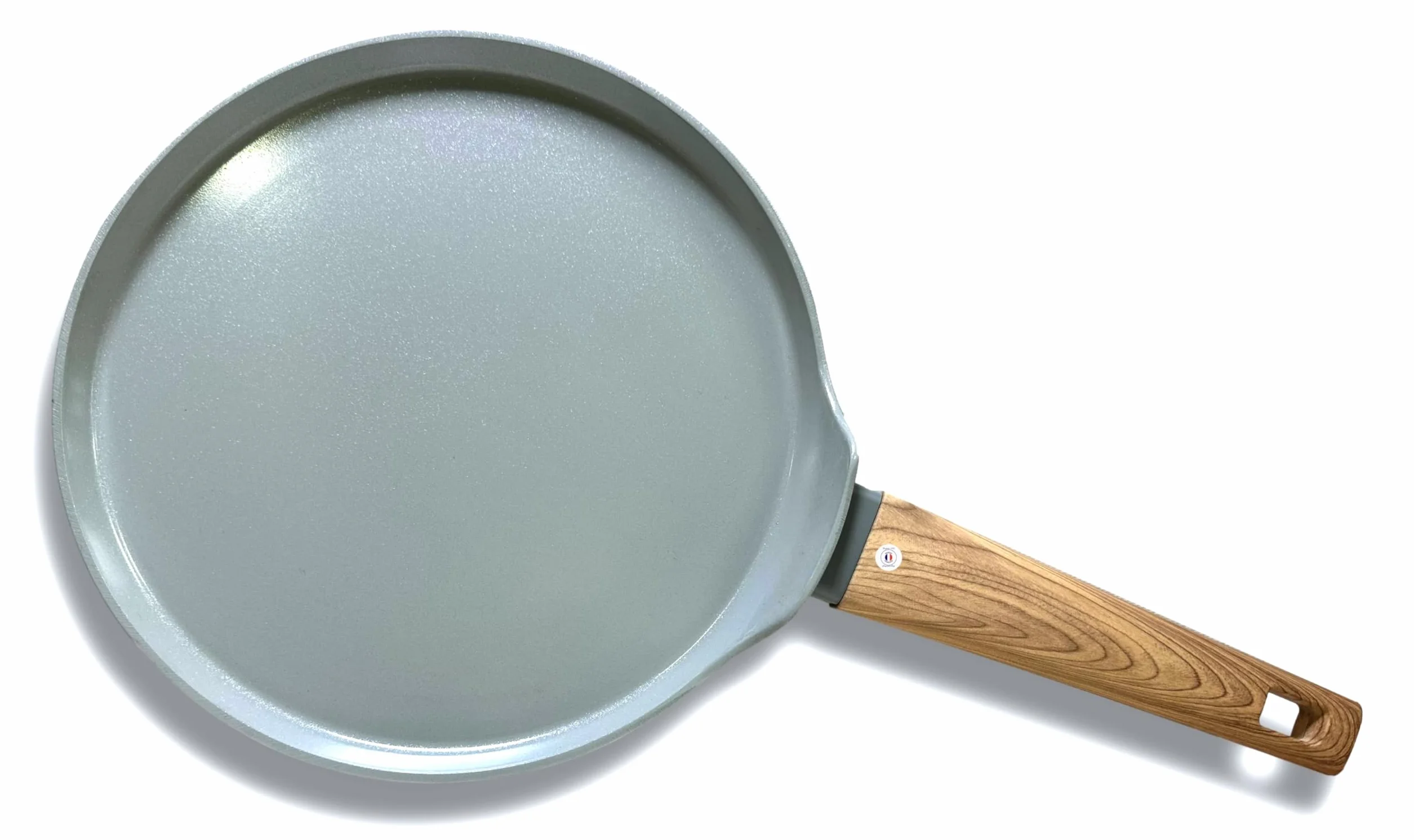 Patelnia nieprzywierająca BEZ PFAS "Green Pearl" z powłoką ceramiczną na wszystkie palniki, w tym indukcyjne (naleśniki 28 CM)
