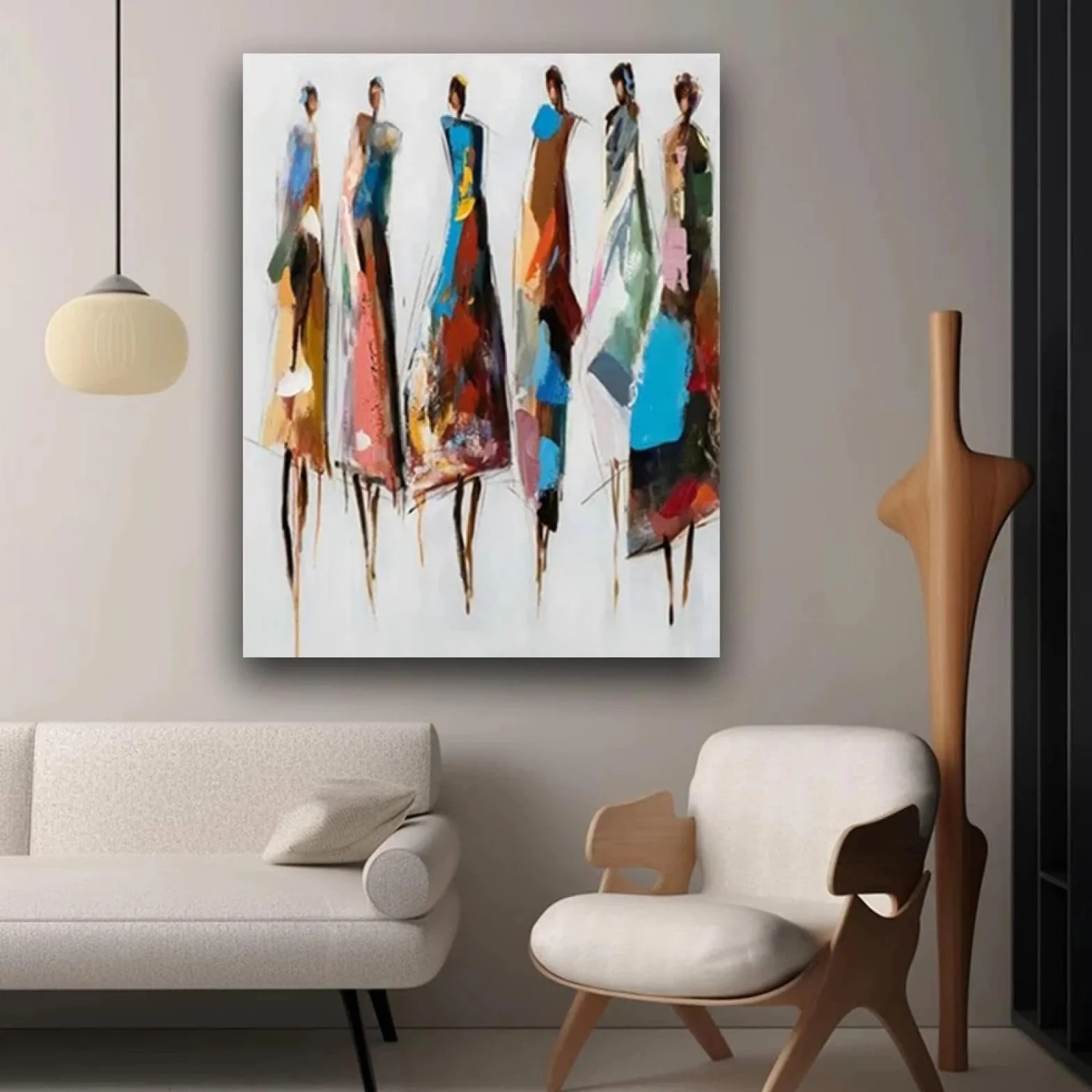 Malowane plakaty kolorowe dziewczyny obraz kobieta obrazy nowoczesne abstrakcyjne obrazy ścienne do salonu płótno farba 50x70 cm rama