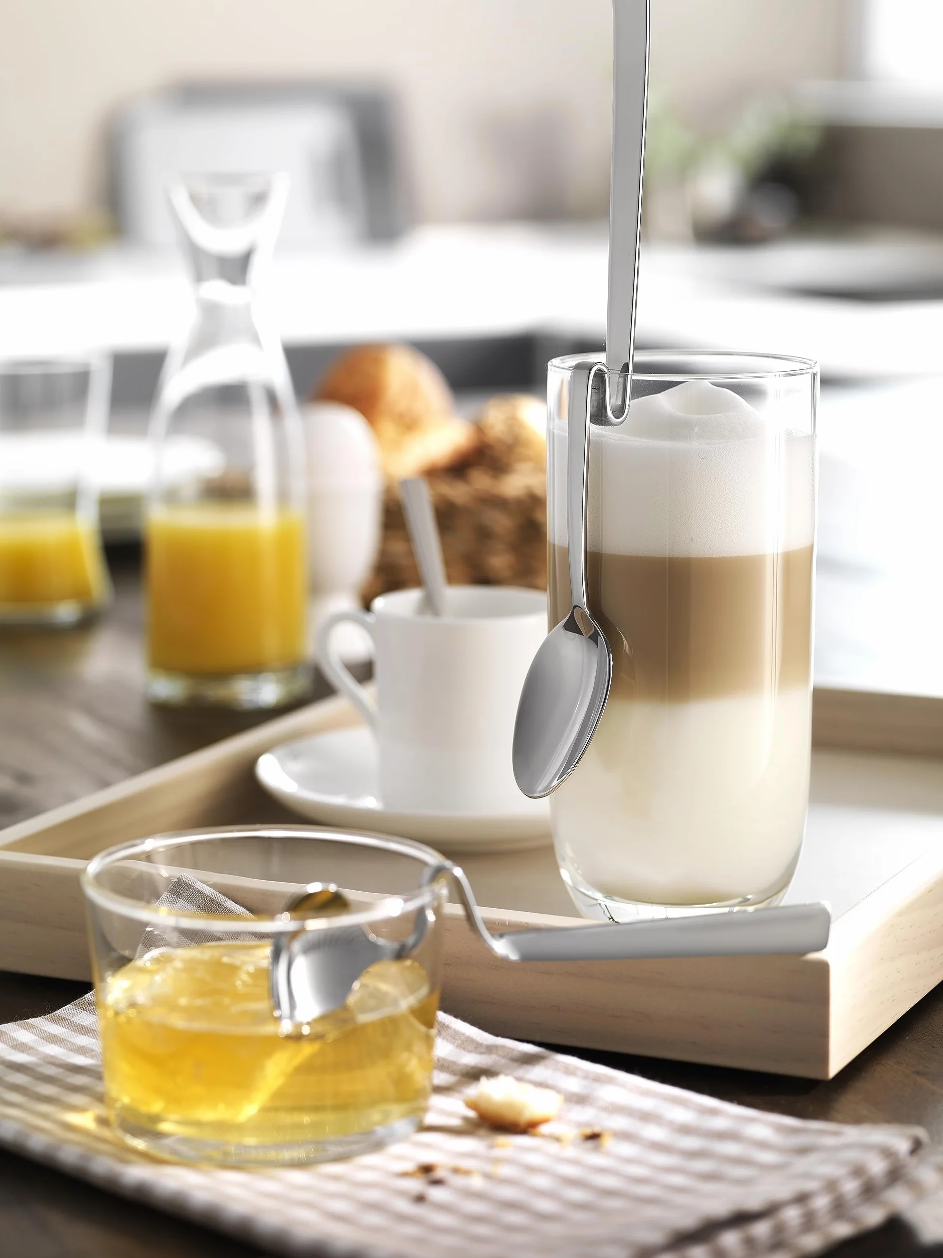 ZWILLING Kolacja, 6 łyżeczek do latte macchiatol, stal nierdzewna, x, srebrny