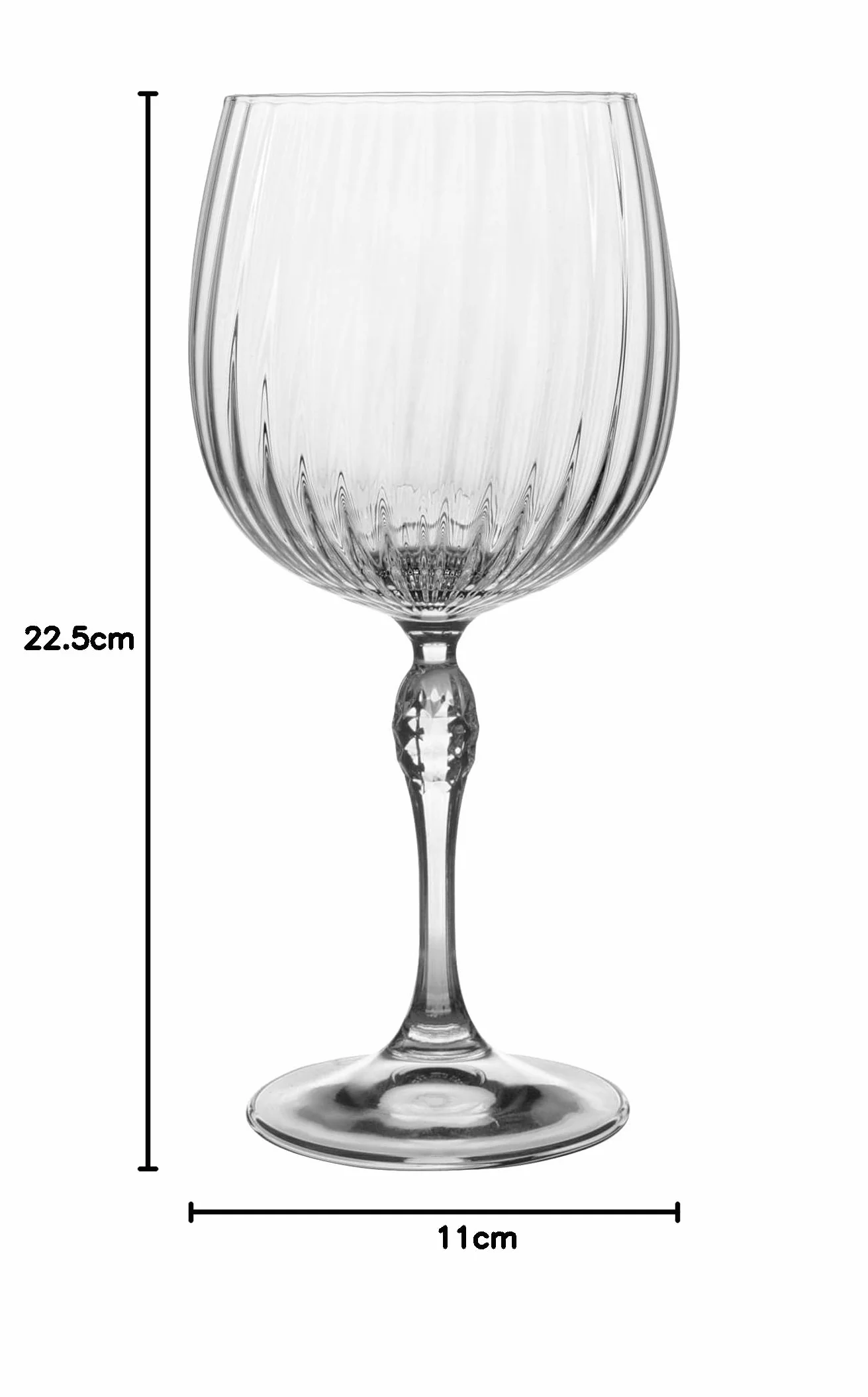Bormioli Kieliszek Gin América's 74 Cl-Zestaw 6 szt